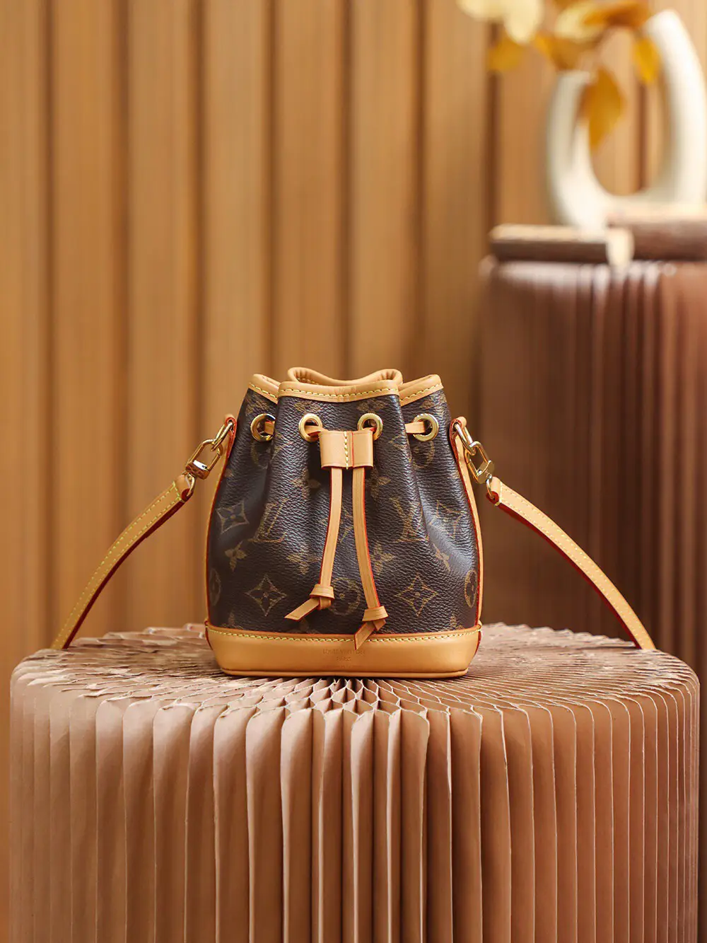 Louis Vuitton mini Noe bag ##fashion##louisvuitton##fyp##luxury##ILove