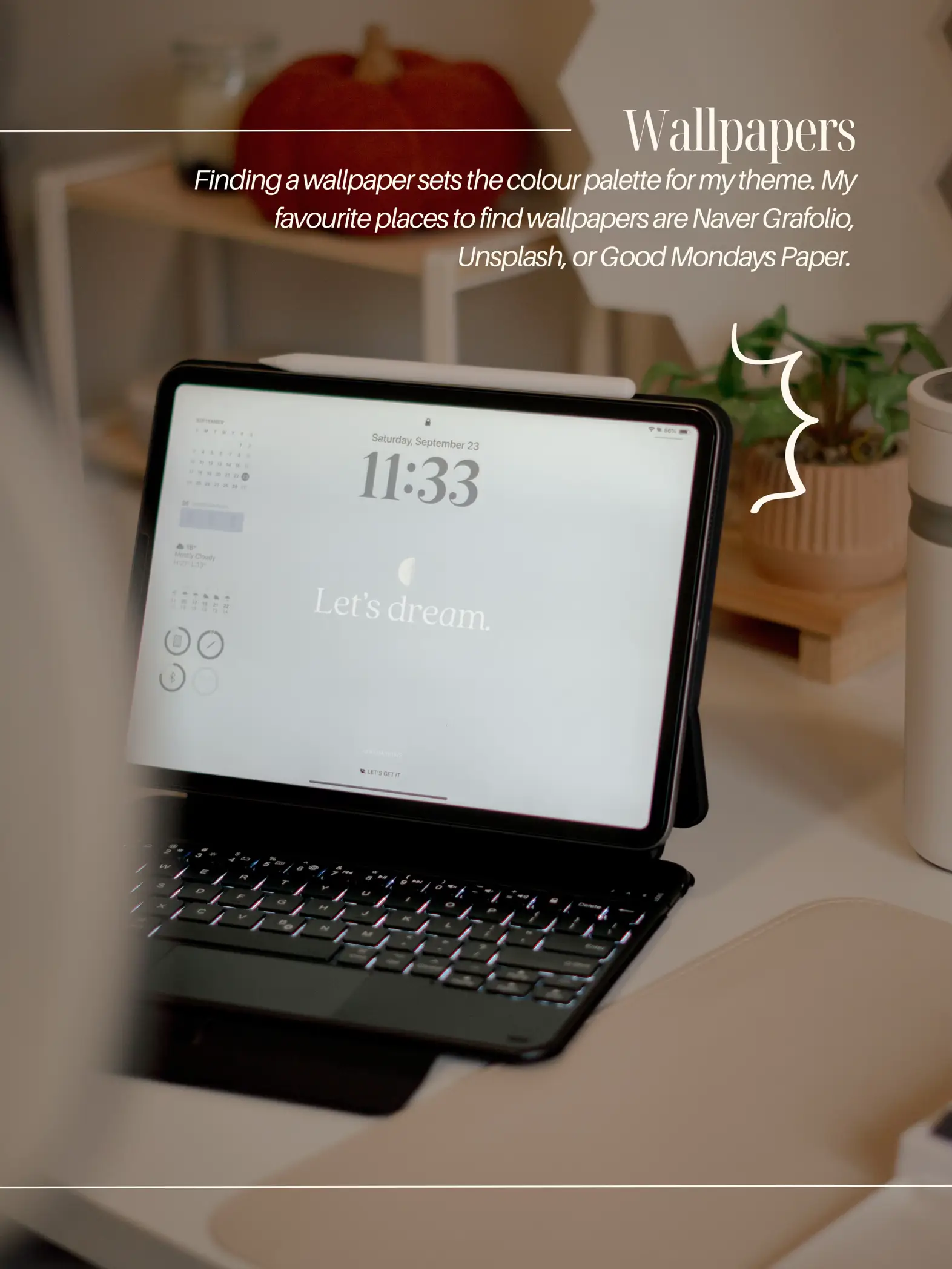 How I Make My iPad Cute & Cozy ☕️🍂 Gallery posted by stef ♡ Lemon8
