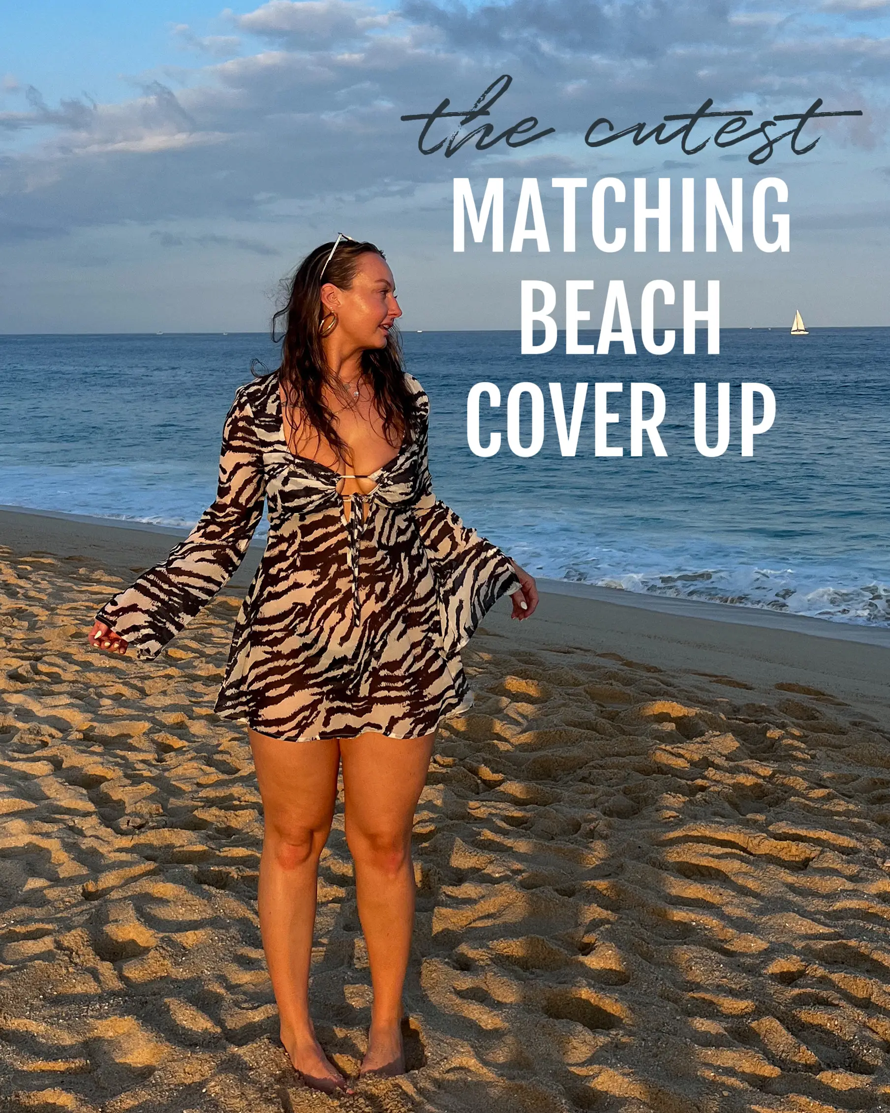 Matching beach sales cover ups