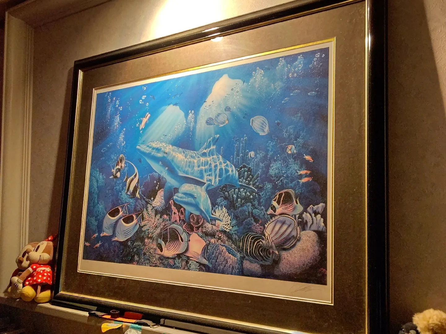 ラッセン 絵画 29.5×39.5cm 父の日 ギフト クリスチャン・リース