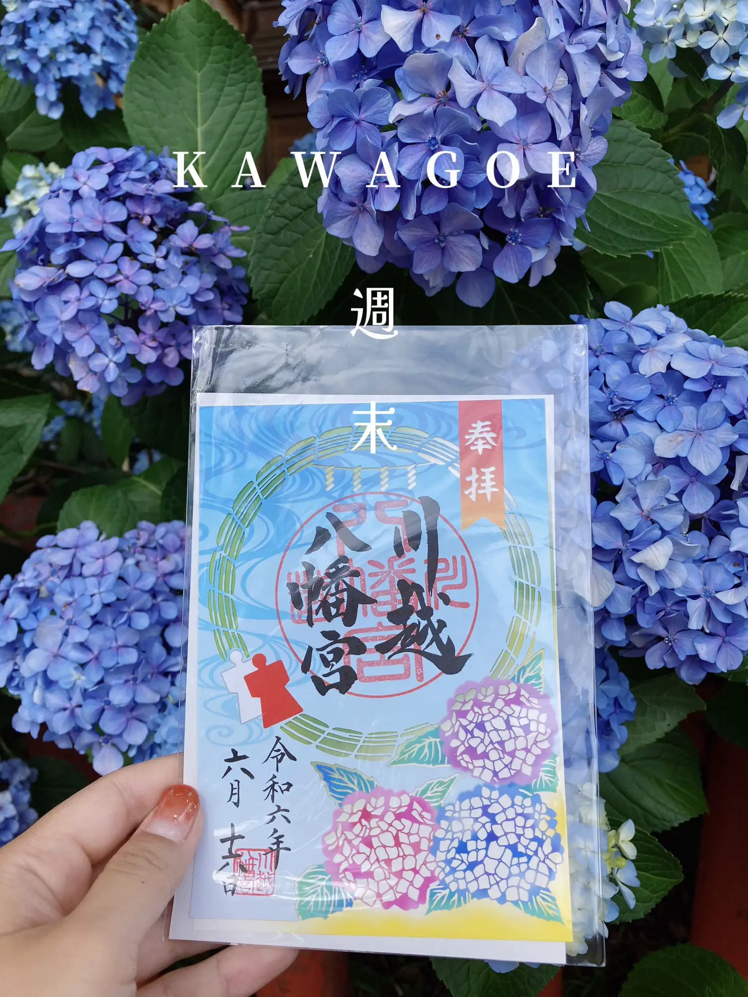 川越八幡宮【限定切り絵御朱印】芽の輪くぐり | N_skhkmhが投稿したフォトブック | Lemon8