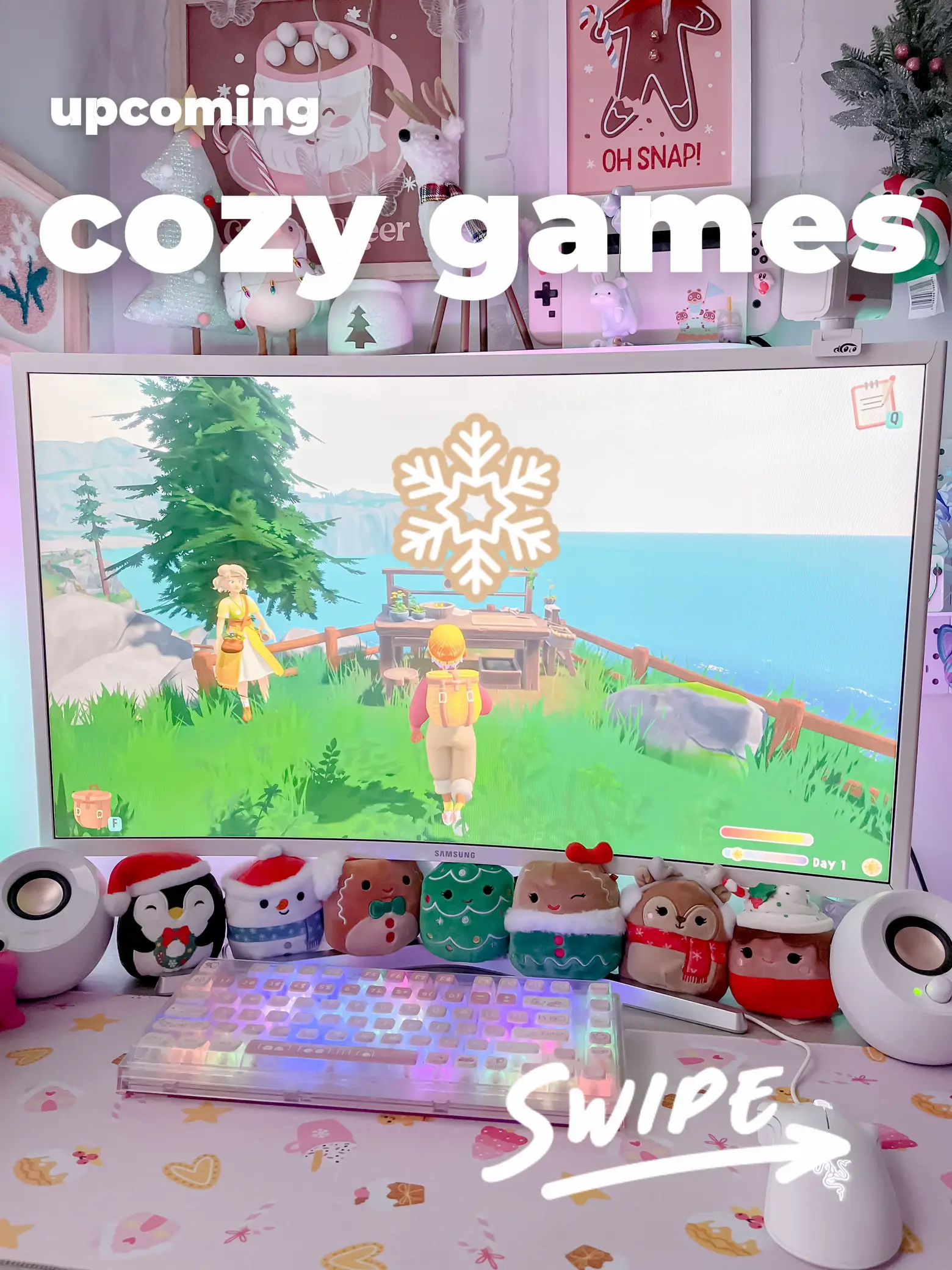 cozy games i’m excited for! 🎀🌷💐 Gallery posted by cait Lemon8