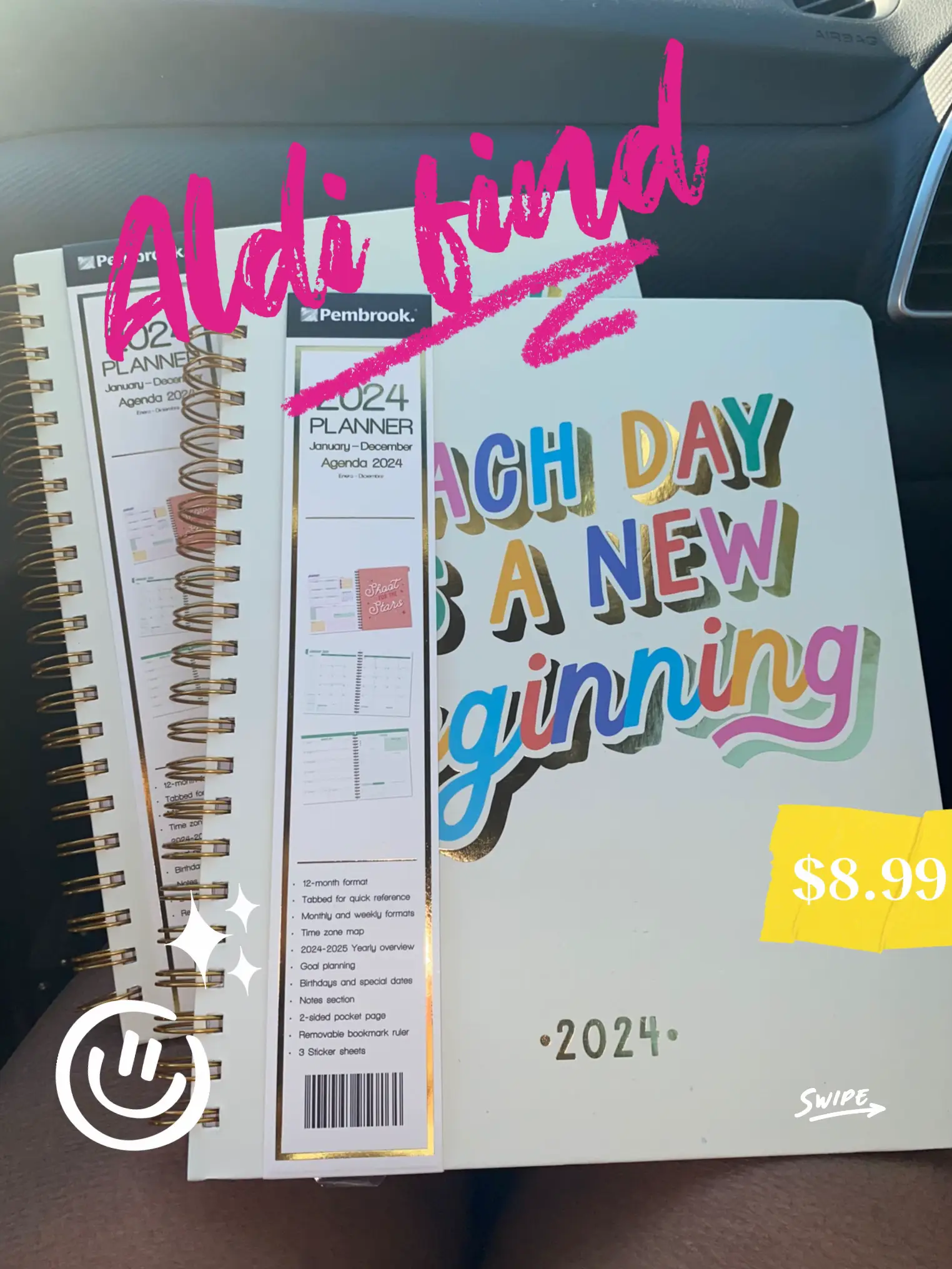 Pre-Made Dated Student Bullet Journal 2023-2024: get organized to tackle  the School Year.: JournalBees pre-made Bullet Journal on dotted paper