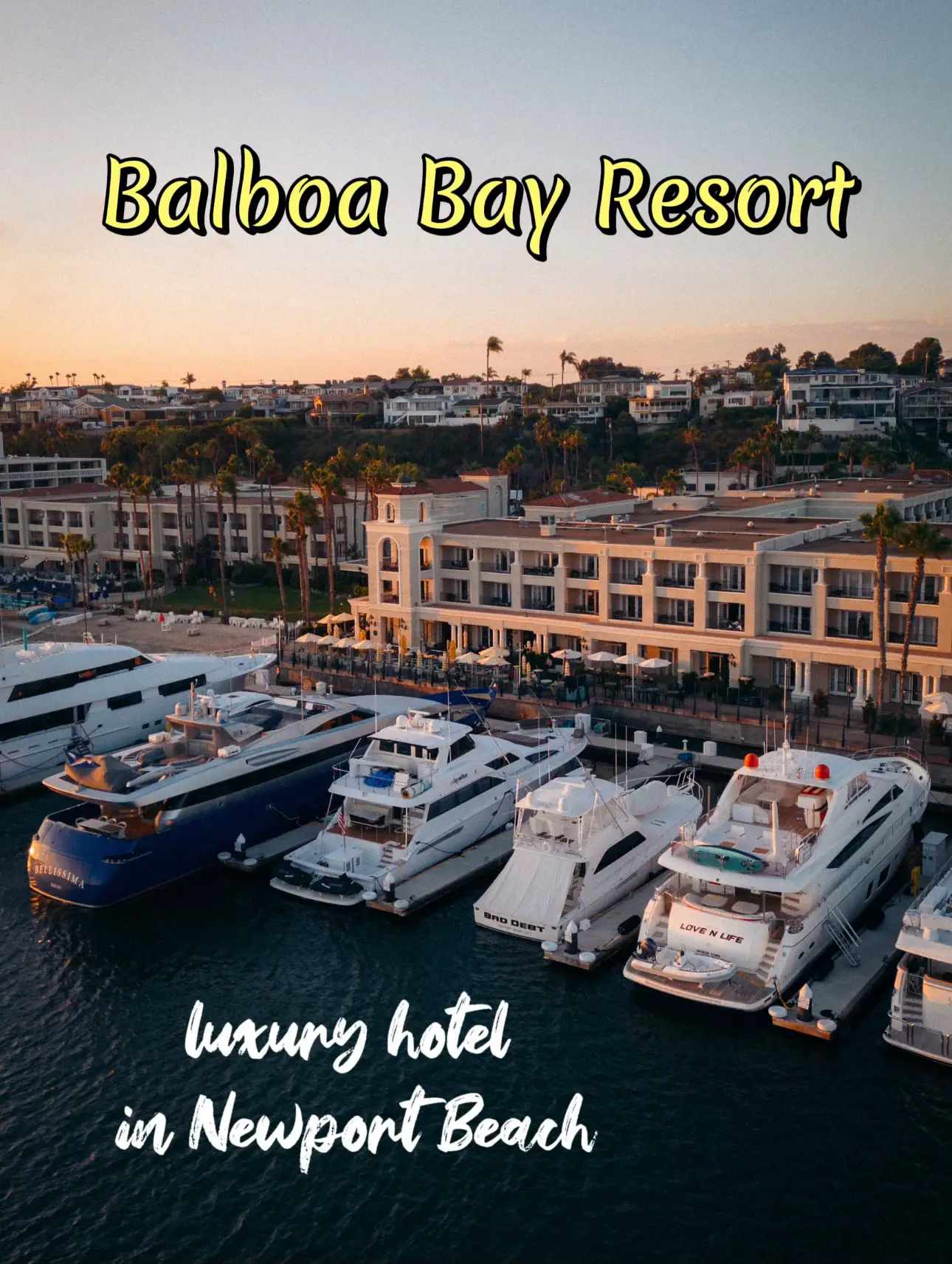 Balboa Bay Resort — luxury hotel in Newport Beach | elinawaysが