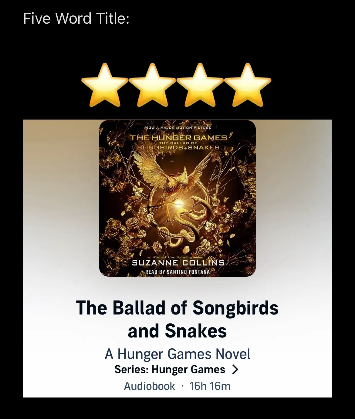 The Ballad of Songbirds and Snakes (A Hunger Games Novel) eBook por Suzanne  Collins - EPUB Libro