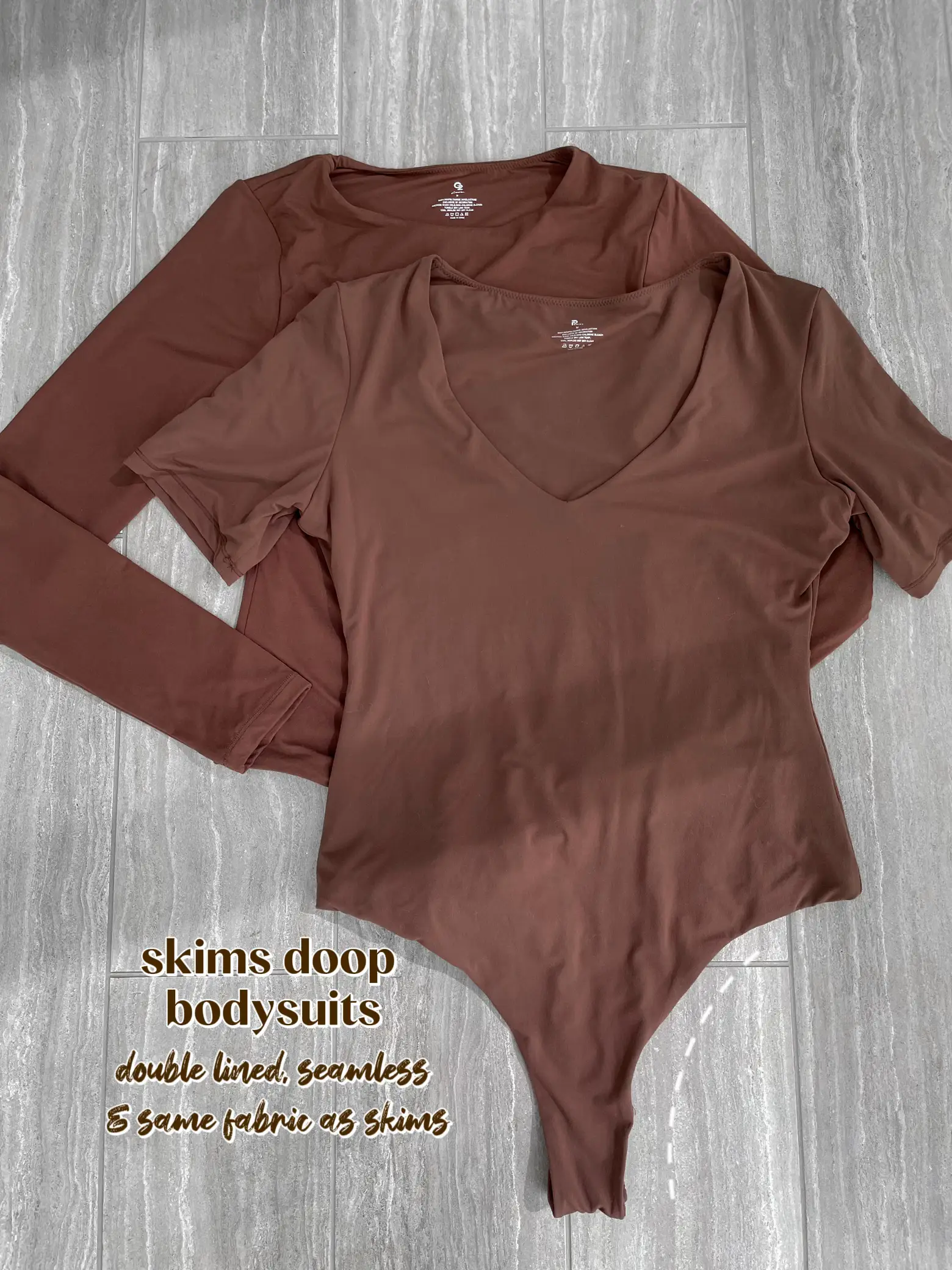 Wome's Fashion Bodysuit Brown Puff Sleeve Suede Knit Long Sleeve Top –  KesleyBoutique