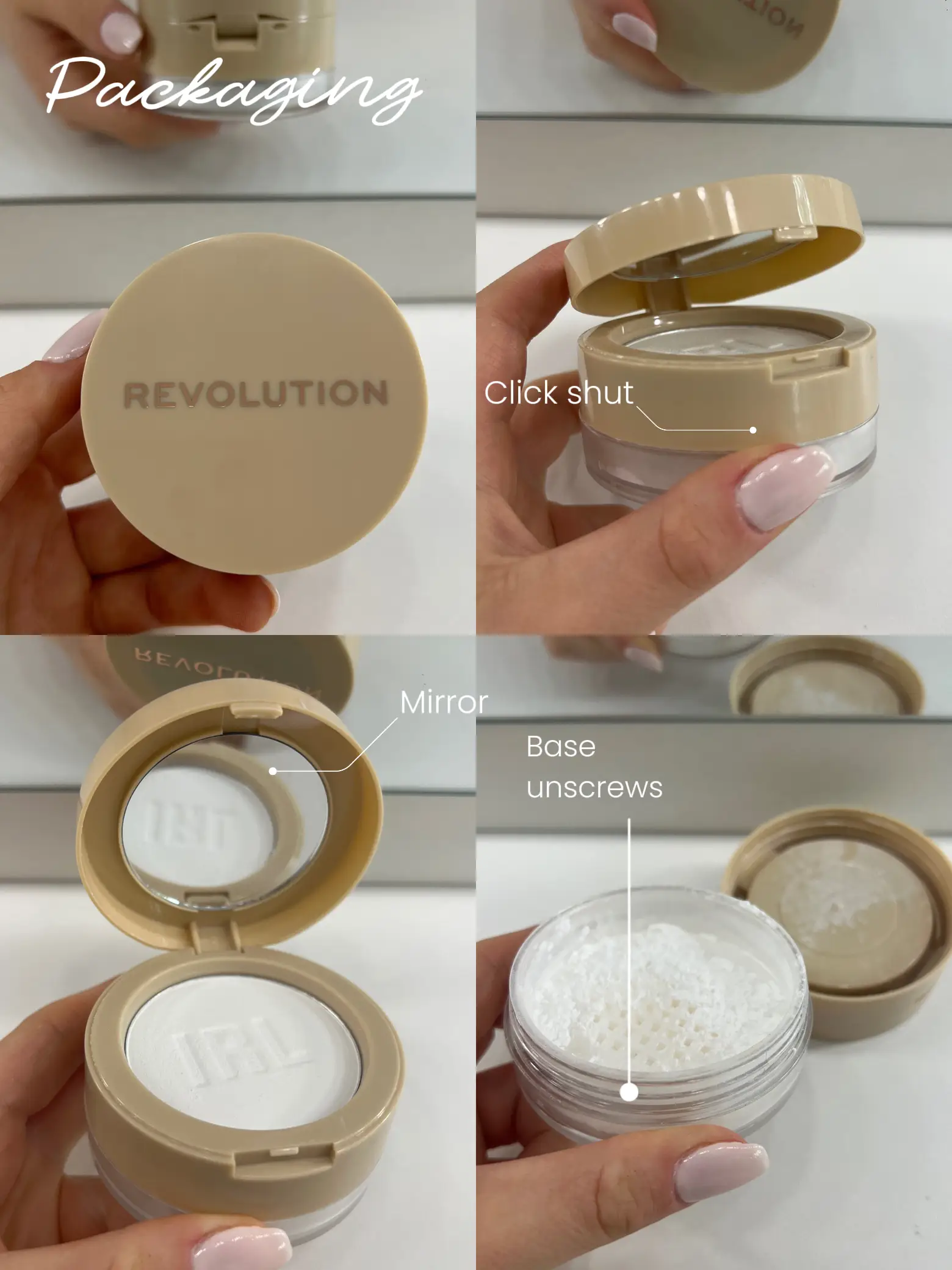 Makeup Revolution Face Powder Contour Compact - Medium