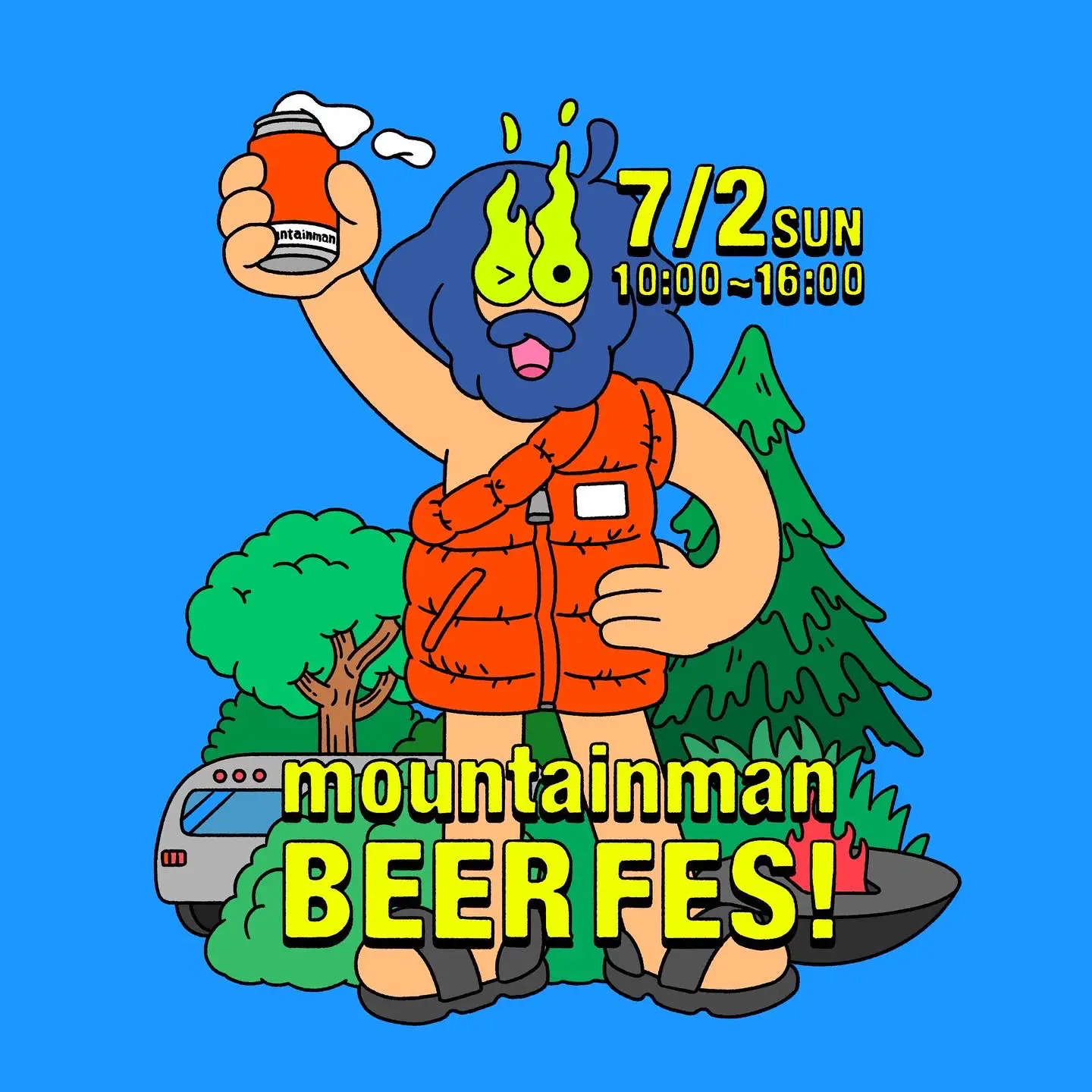 2周年！！🍺mountainman Beer Fes!🍺の画像 (0枚目)