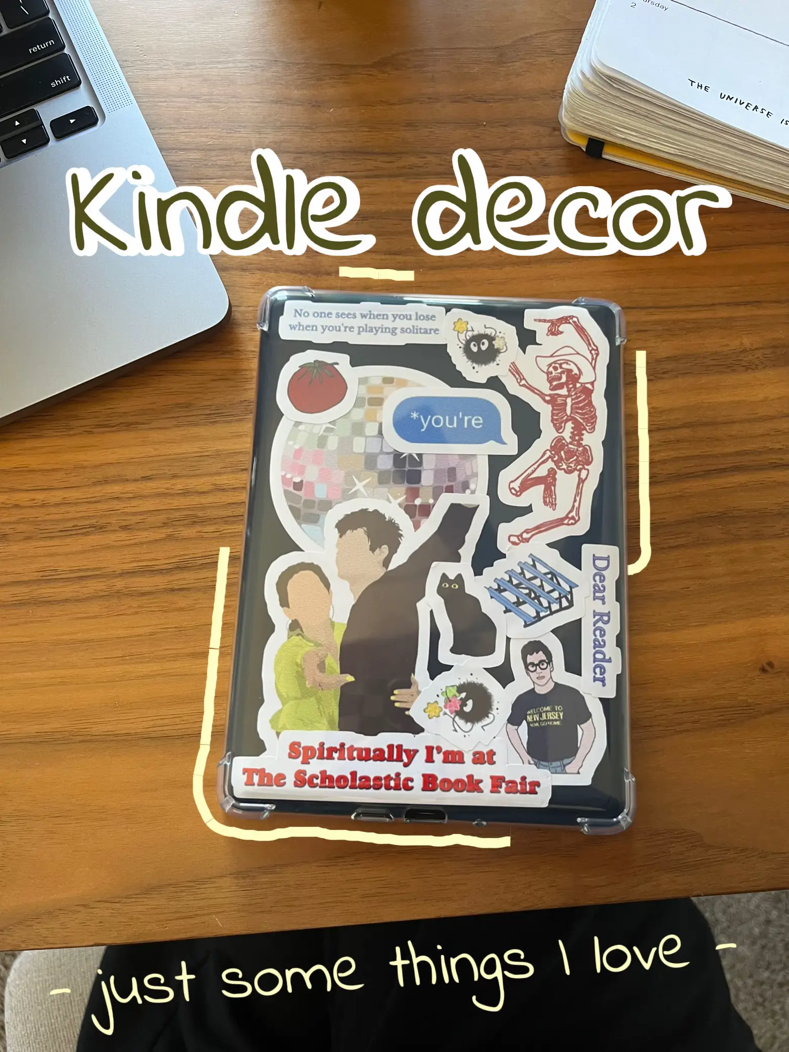 Dear booktok.., Kindle Stickers