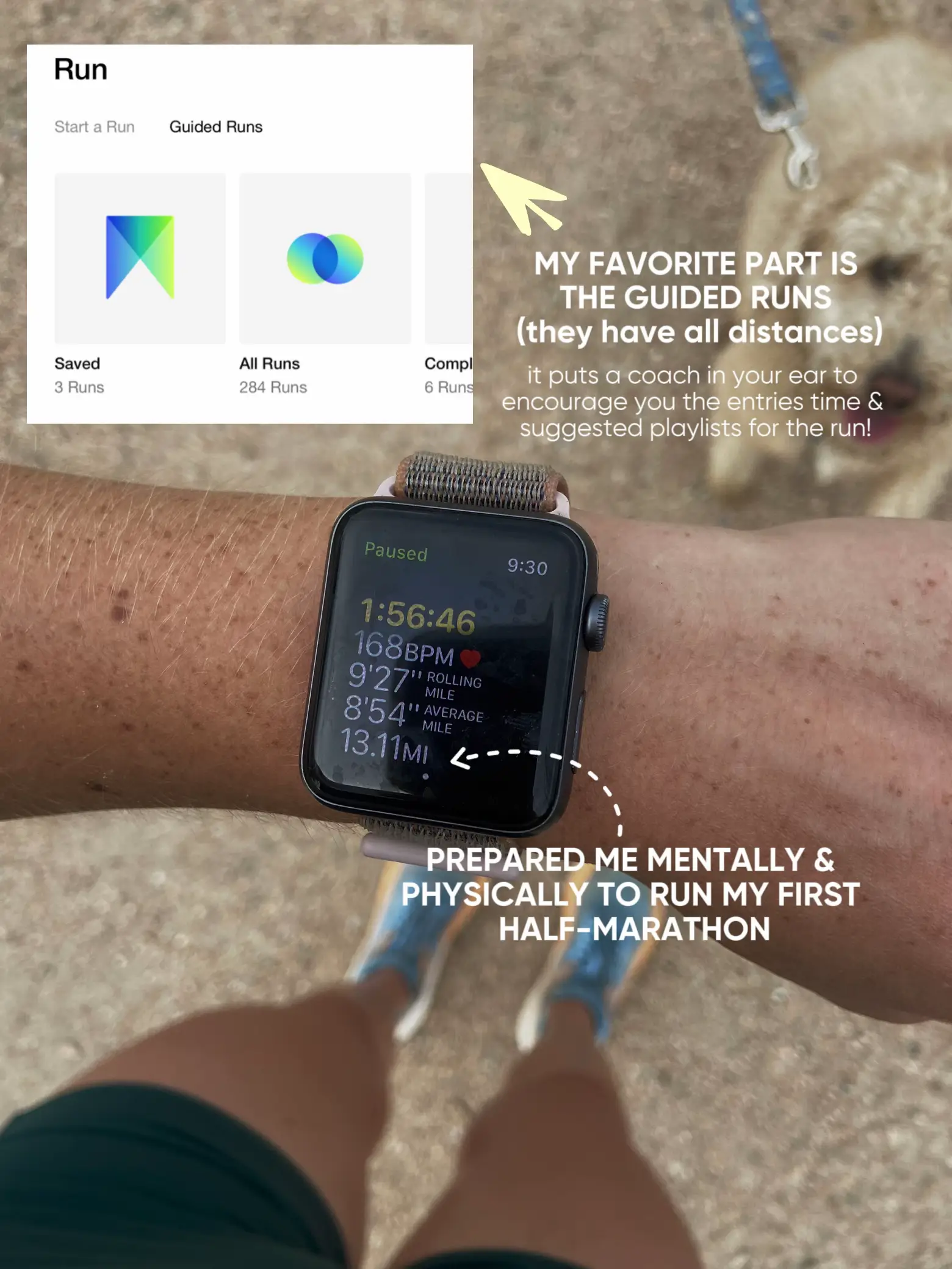 Guided runs best sale apple watch