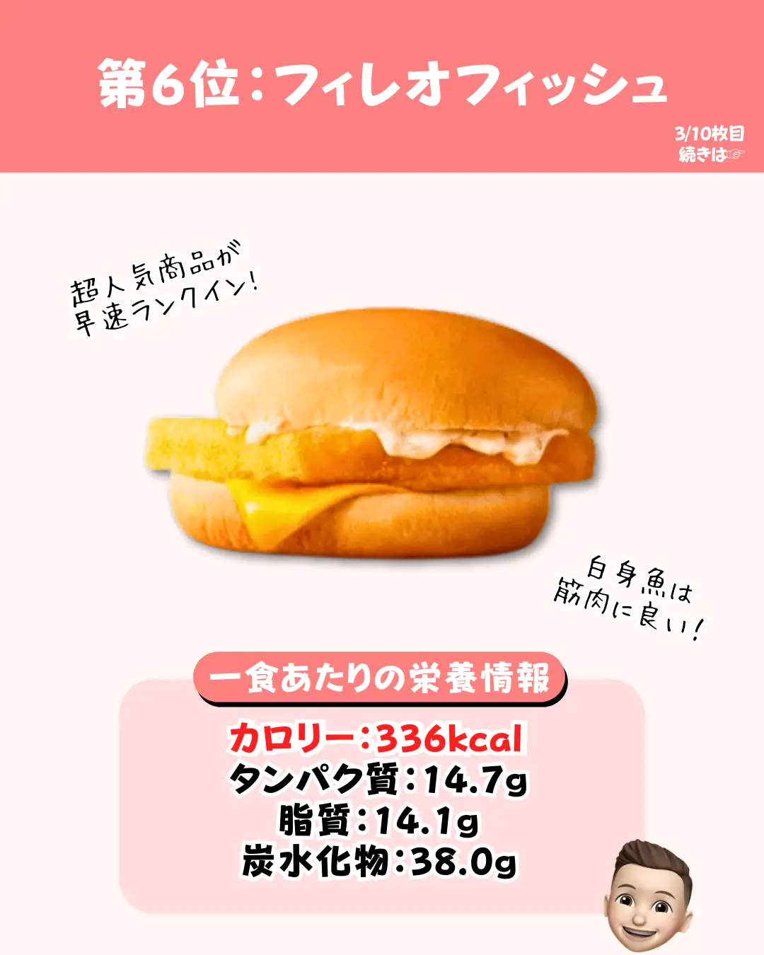 マックの低カロリーハンバーガー - Lemon8検索