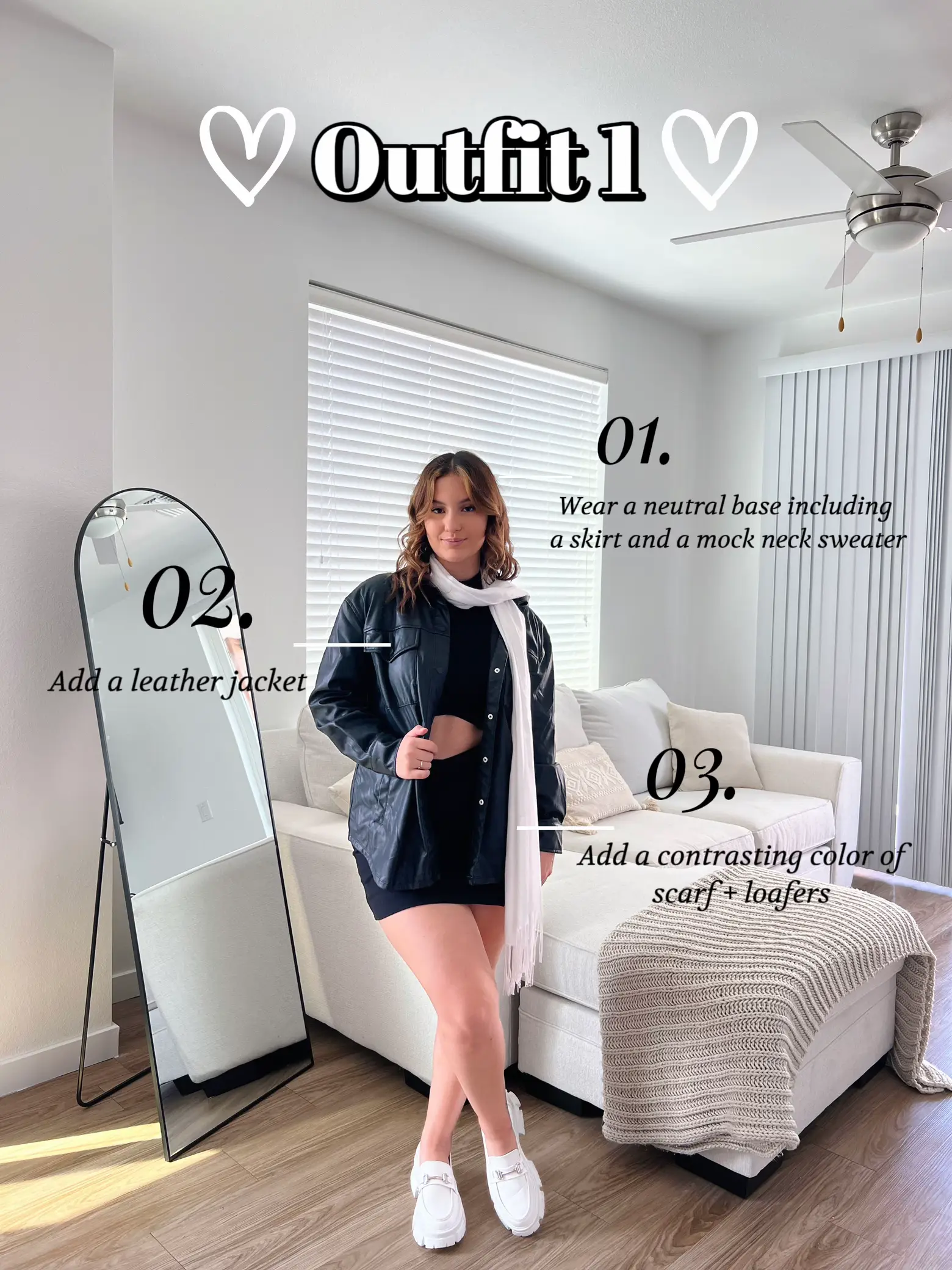 3 WAYS TO WEAR A LEATHER DRESS - OUTFIT IDEAS