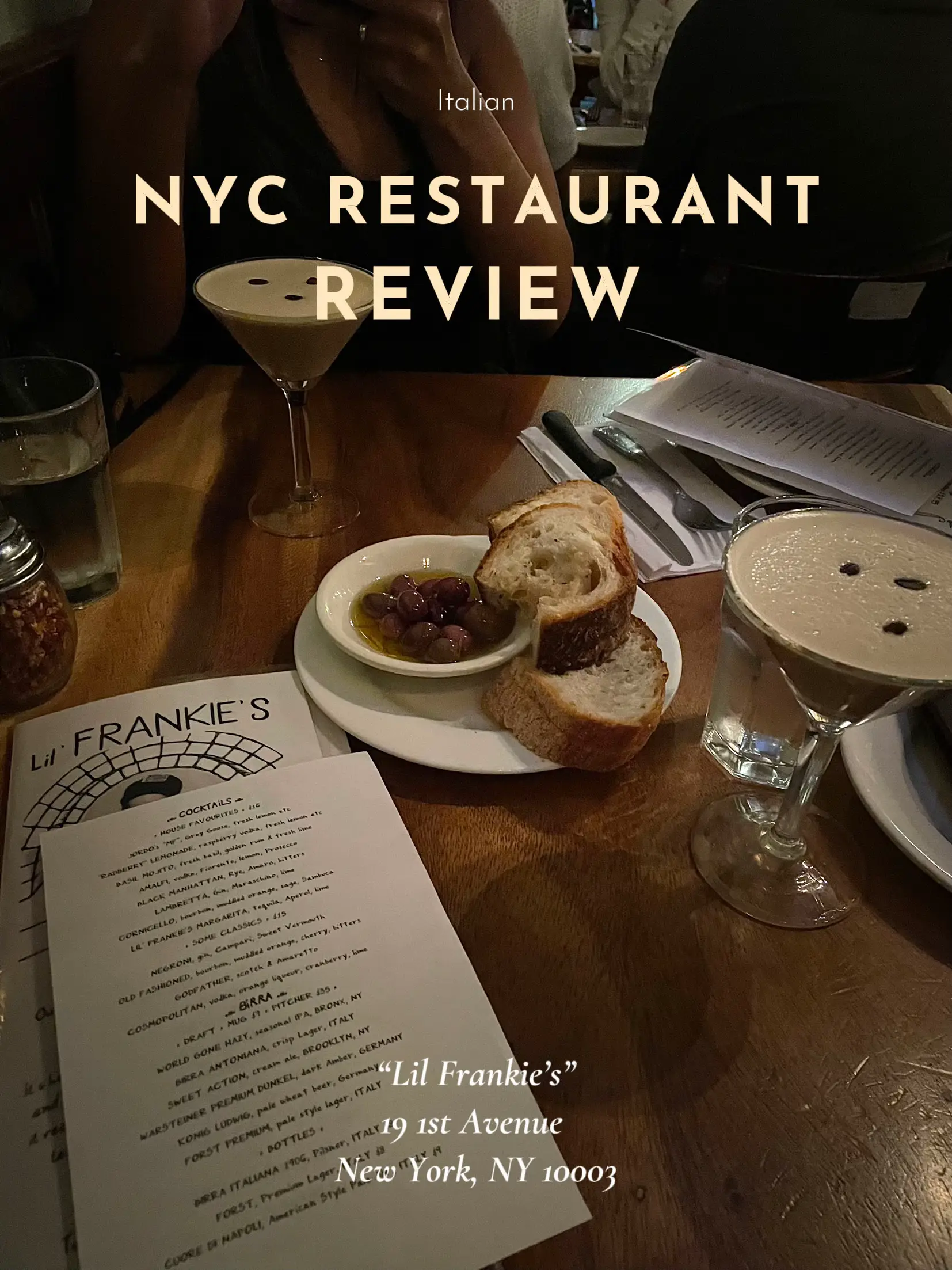 NYC Restaurant review 🍷🍝's images