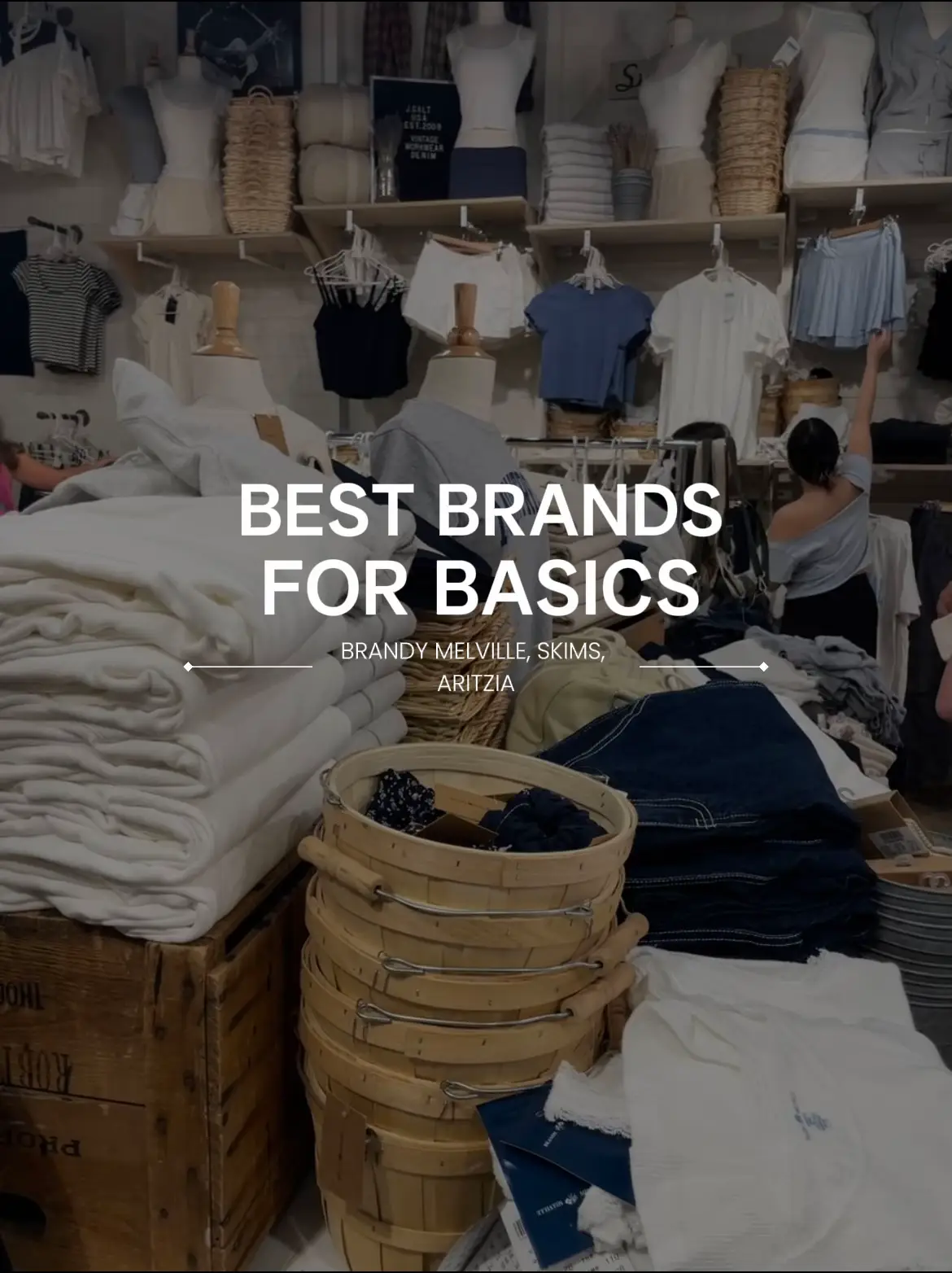 Brandy Melville Must-Have Basics ☁️, Gallery posted by yasminmoradi
