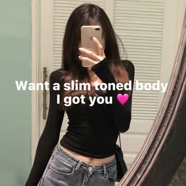 Want a slim toned body I got you 🩷