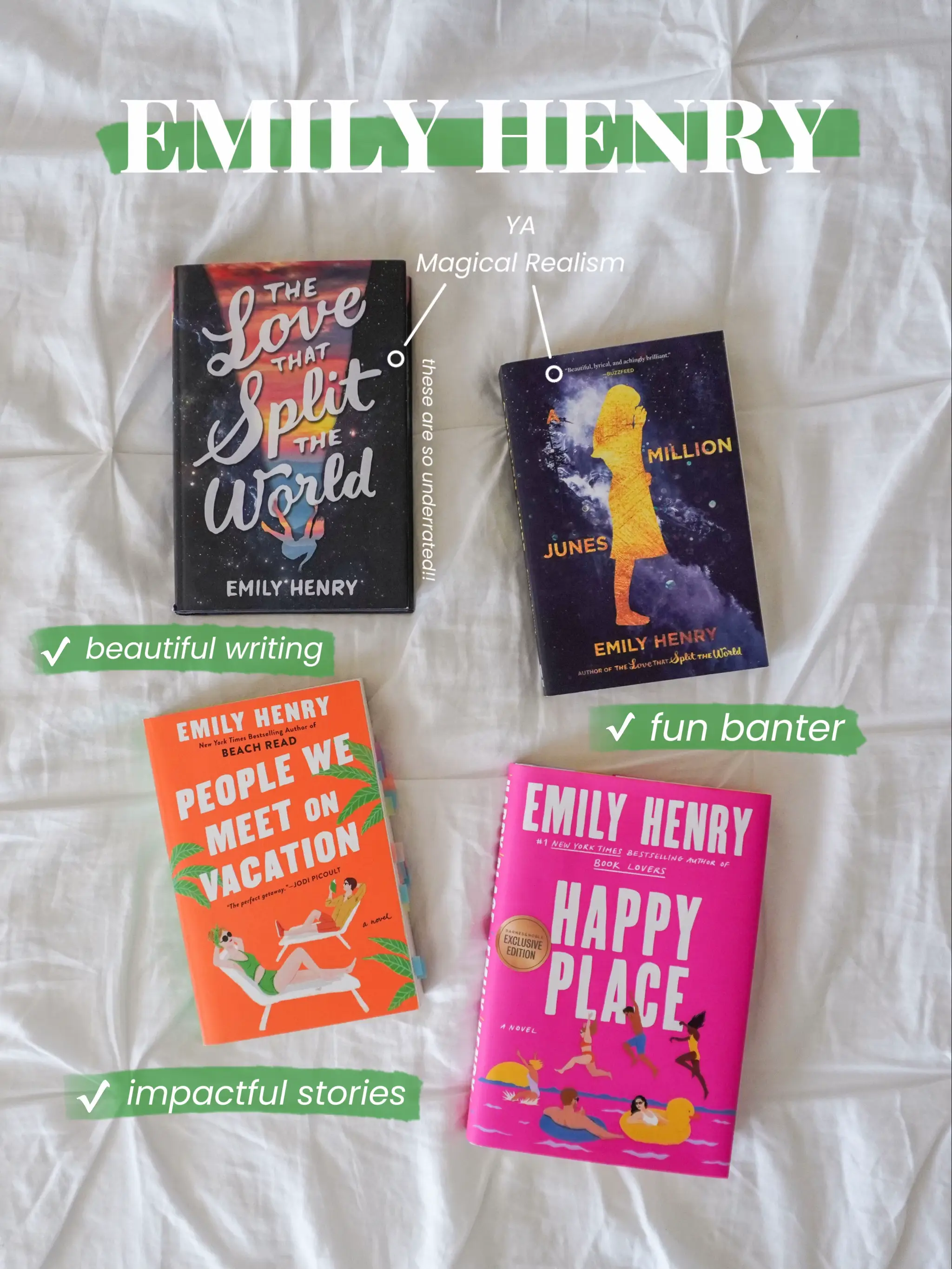 Book Recommendations from the Book Lovers Themselves: An Exclusive Guest  Post from Emily Henry, Author of Book Lovers - B&N Reads