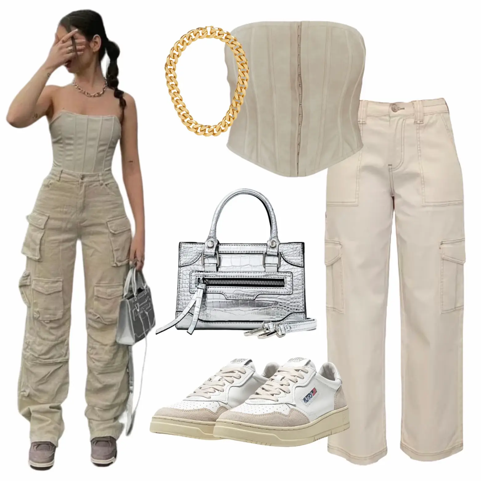 How to Style: Khaki Cargo Pants🧍🏽‍♂️#affordablefashion
