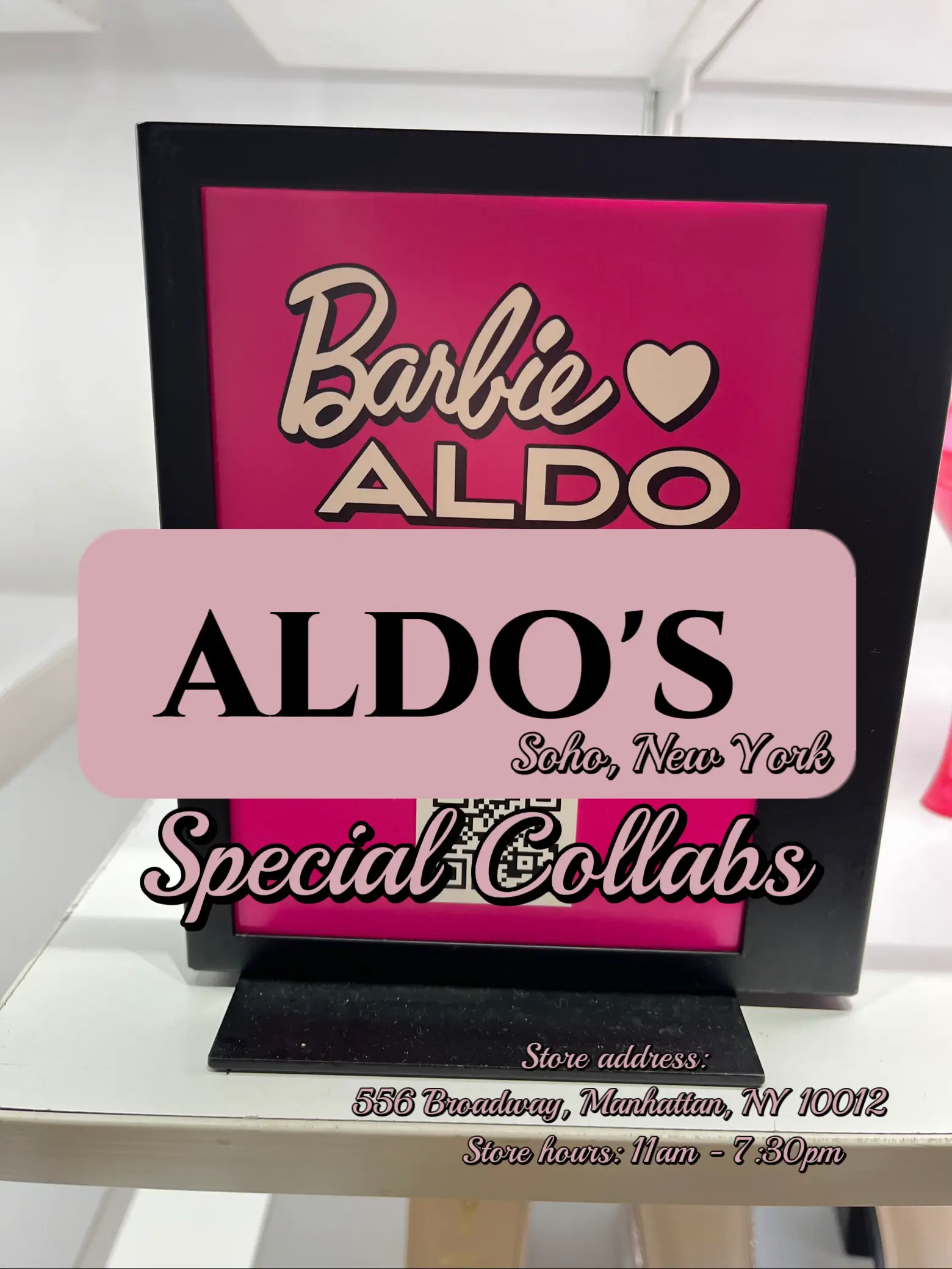 Aldo sales 556 broadway