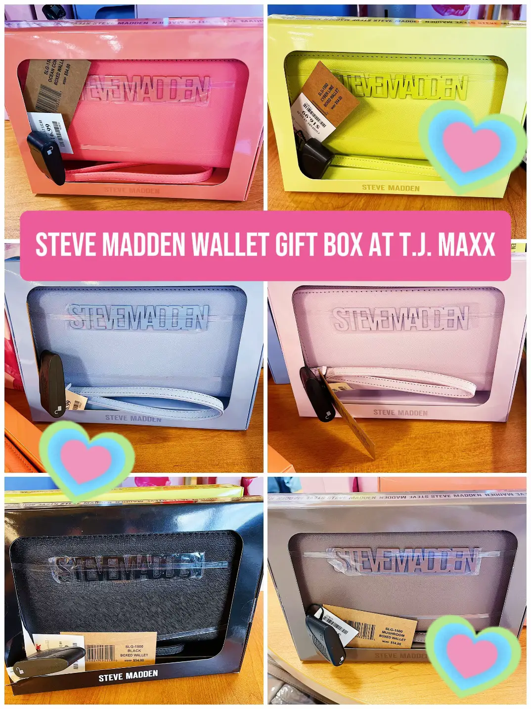STEVE MADDEN WALLET GIFT BOX AT T.J. MAXX | Gallery posted by KE ♡ | Lemon8
