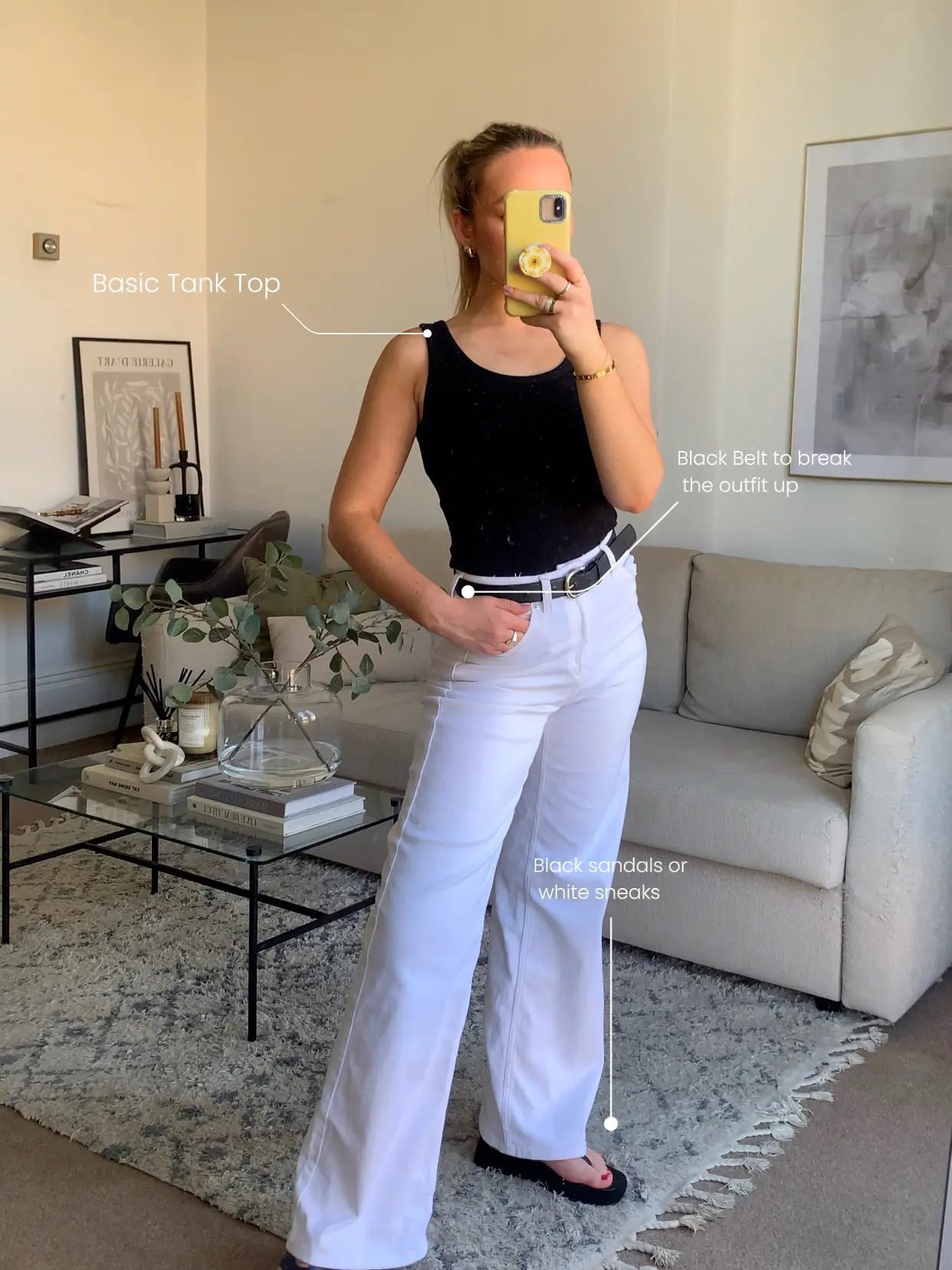 Pin by 𝑙𝑎𝑢𝑟𝑒𝑛🤍 on clothes  Fashion inspo outfits, Outfits, White  jeans outfit