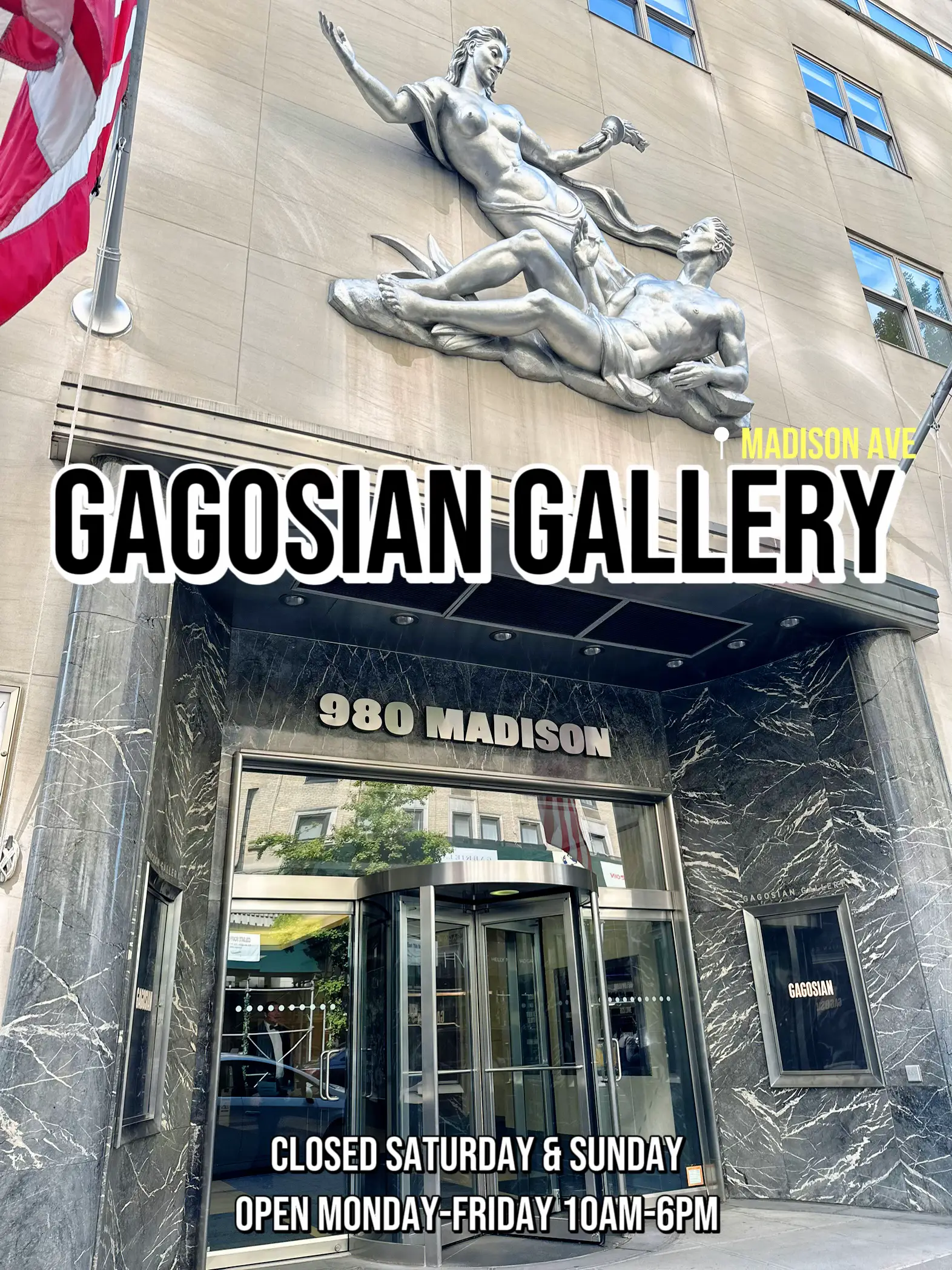 NYC ART TOUR: Gagosian Gallery 🎨🖌️ | Gallery posted by Stephanie 🤍 | Lemon8