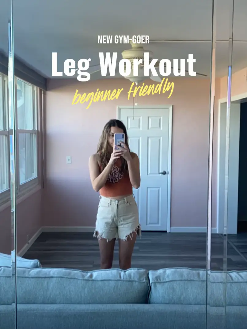 Leg workout beginner gym hot sale