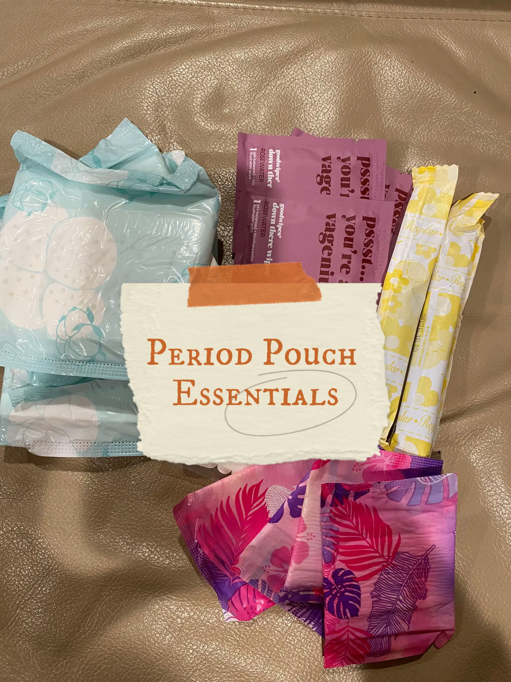 What to Keep in Your Period Kit - Lemon8 Search