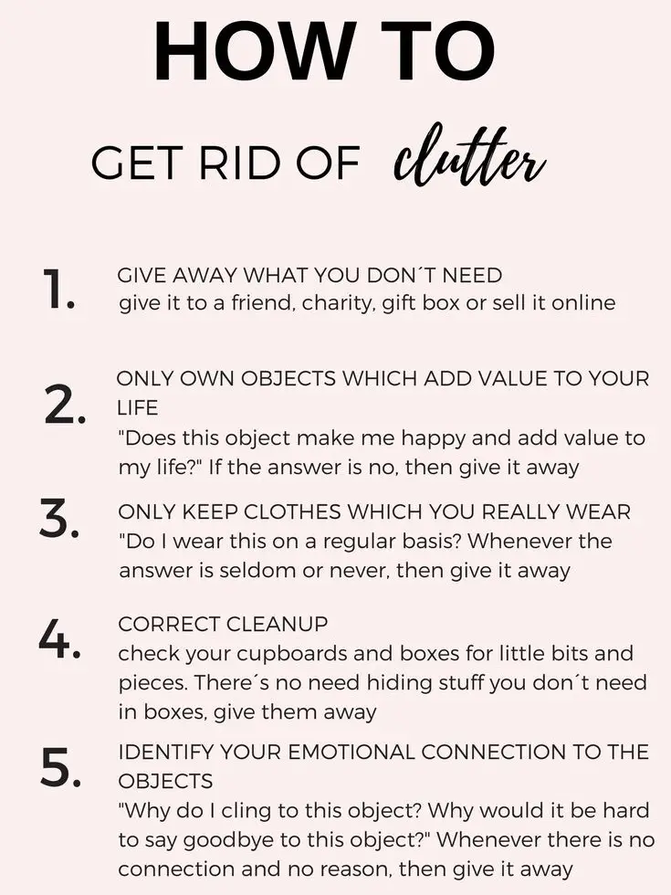 35 Things To Get Rid Of To Declutter Your Life