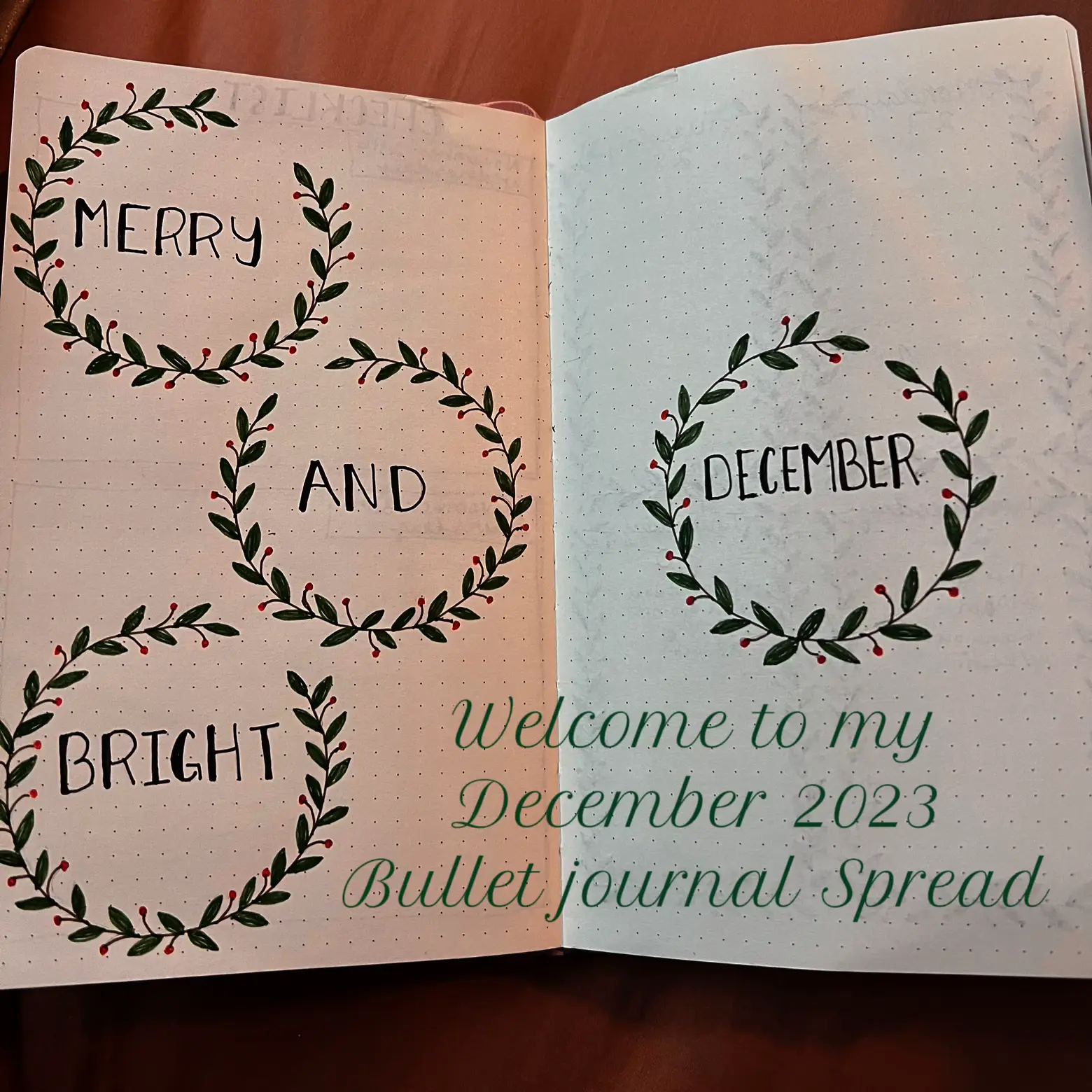 December Bullet Journal, Gallery posted by Hailey Nolden