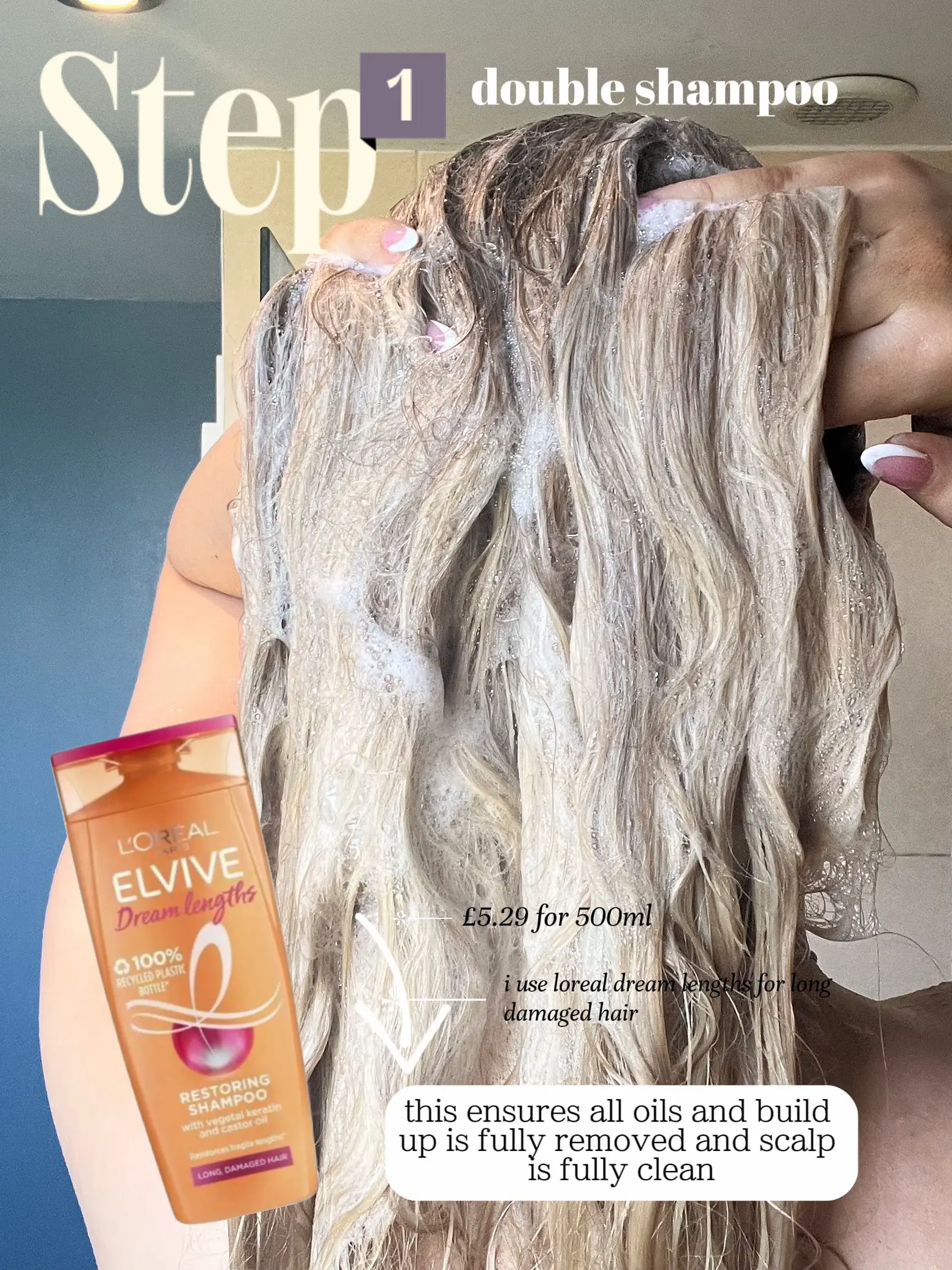 Buy L'Oréal Paris Elvive Dream Long Shampoo 1L (33.8 fl oz) · USA