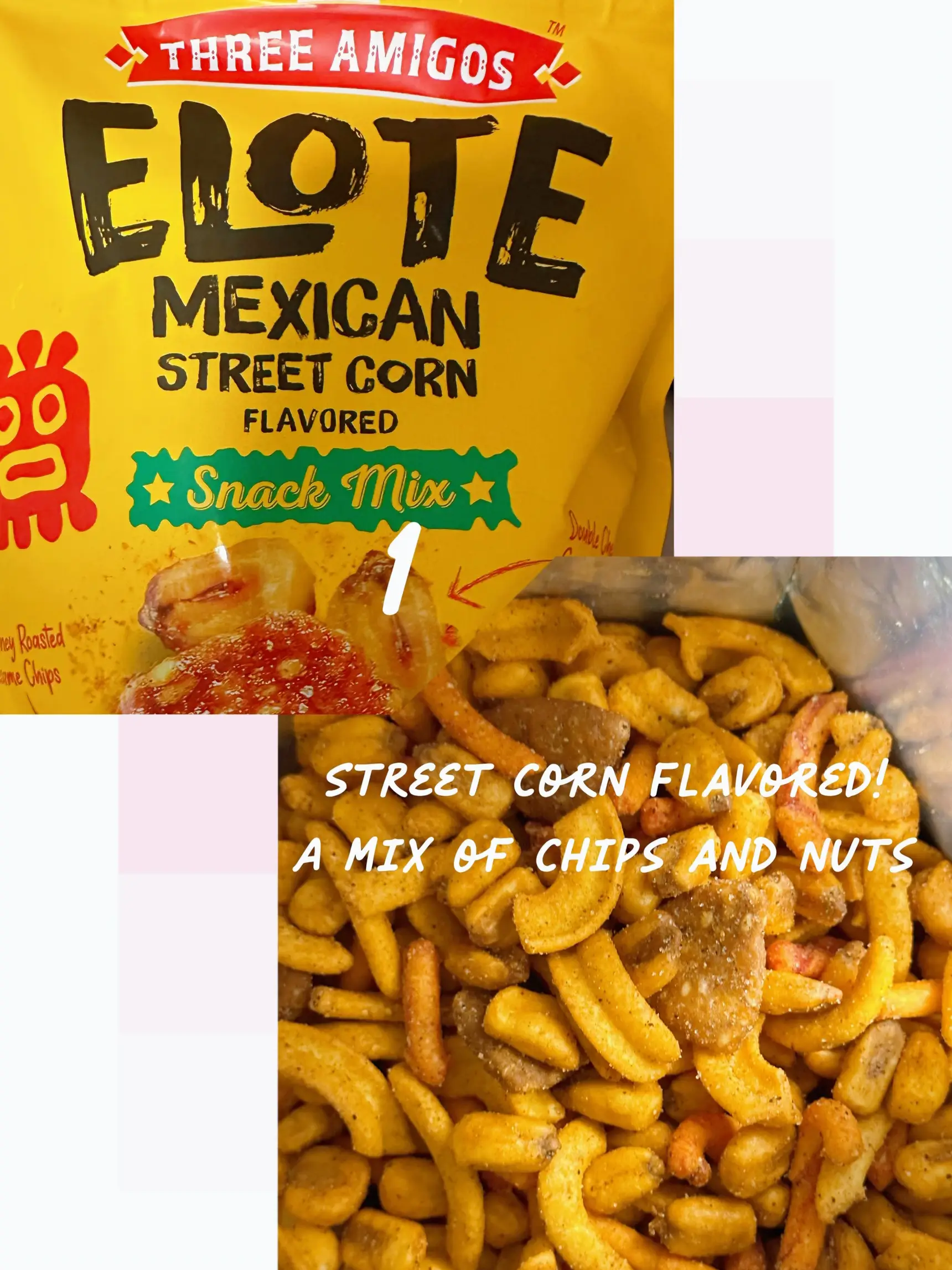  Three Amigos - Elote Mexican Street Corn Snack Mix