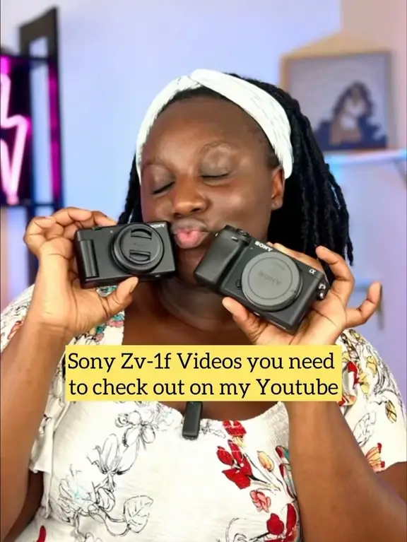 Sony Zv1f Review and how to set it up, Video published by Sia Tarawallie