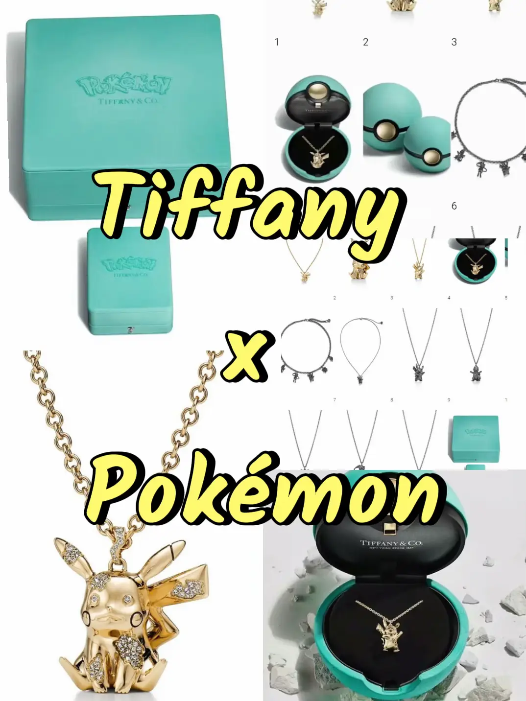 Tiffany's Pokémon collection includes a gold Pikachu that could