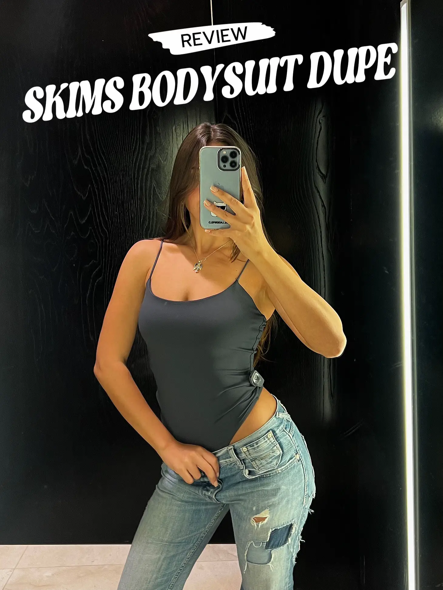 I'm a curvy fashion fan & tried on the viral Skims bodysuit - I wasn't  prepared for how snatched it makes me look