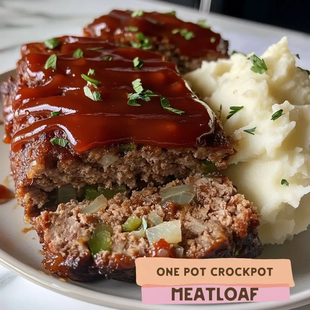 One Pot Crock Pot Meatloaf Gallery posted by Gia Lemon8