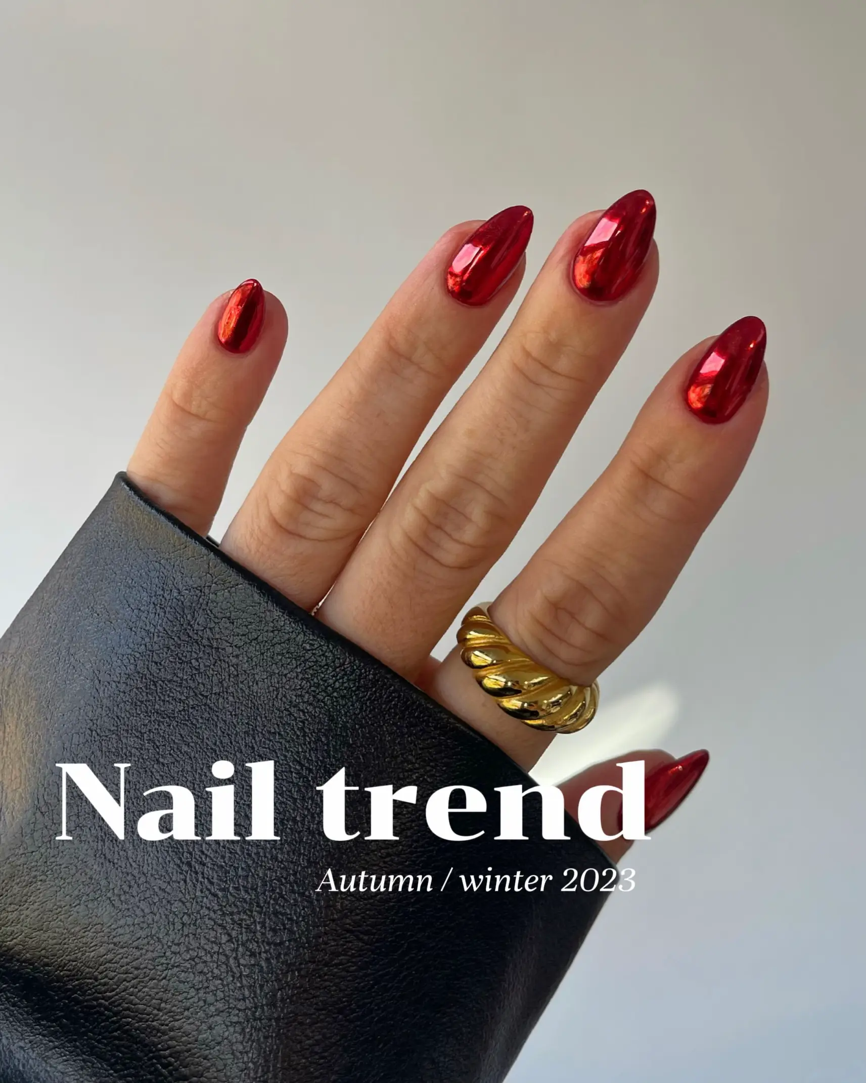 Nail trend for autumn winter 2023 🍷