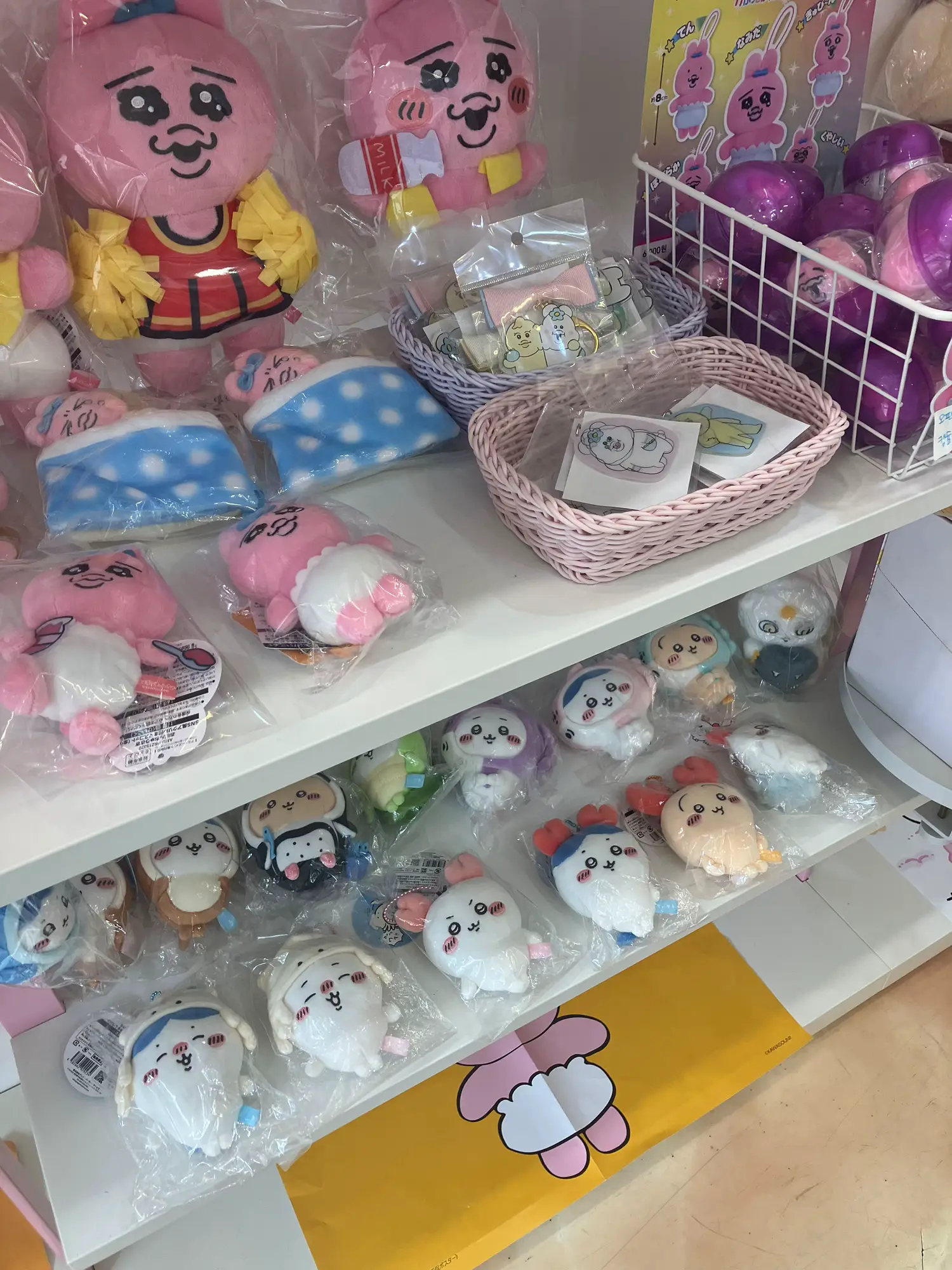 📍🇰🇷Very popular in Korea ♡ A lot of Sanrio & Chiikawa goods