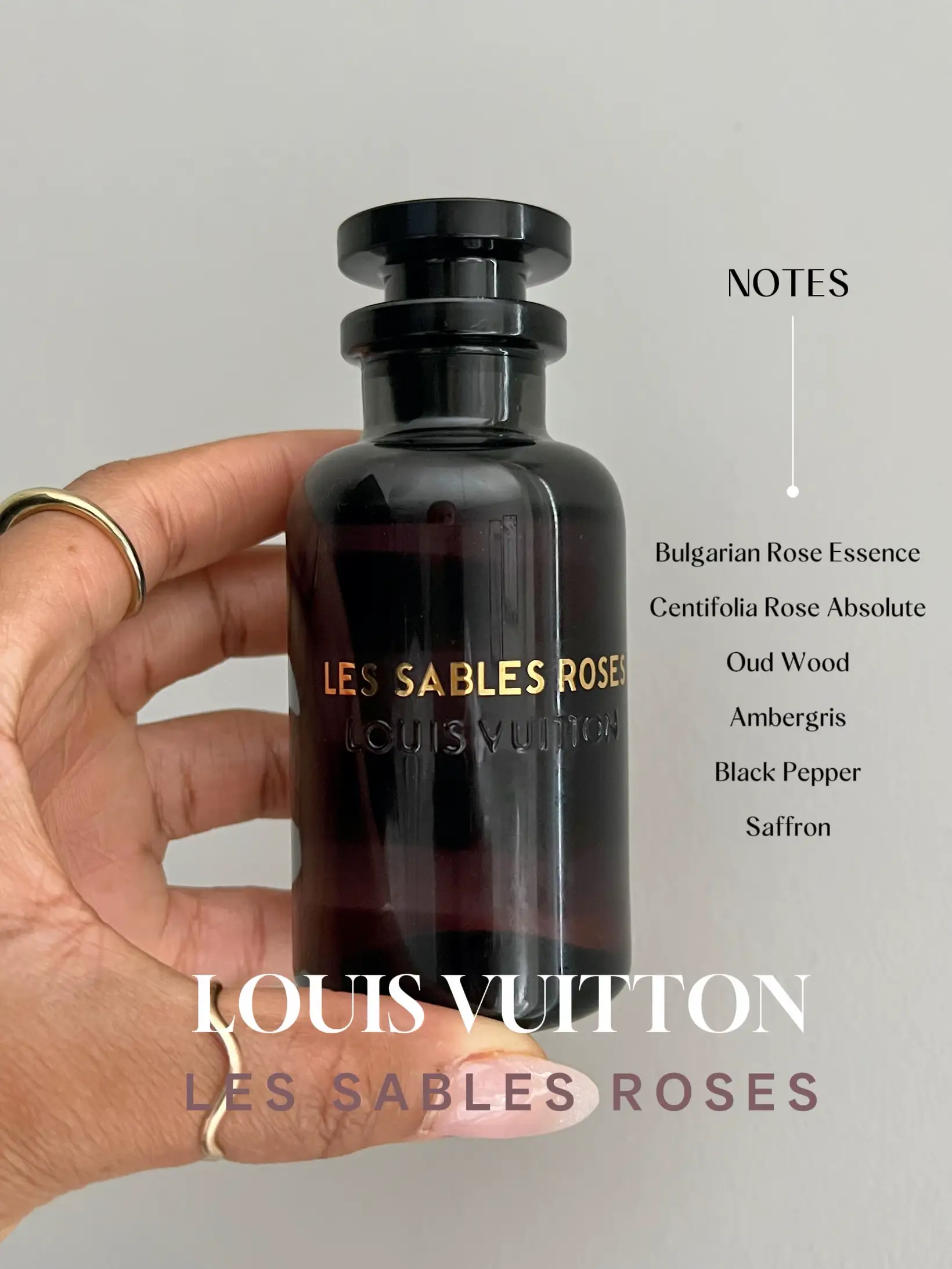 Louis Vuitton Les Sables Roses Oud Wood Fragrance Travel Spray