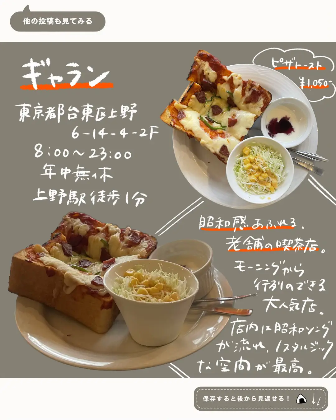 喫茶店 モーニング1式食品サンプル 昭和喫茶 - 店舗用品