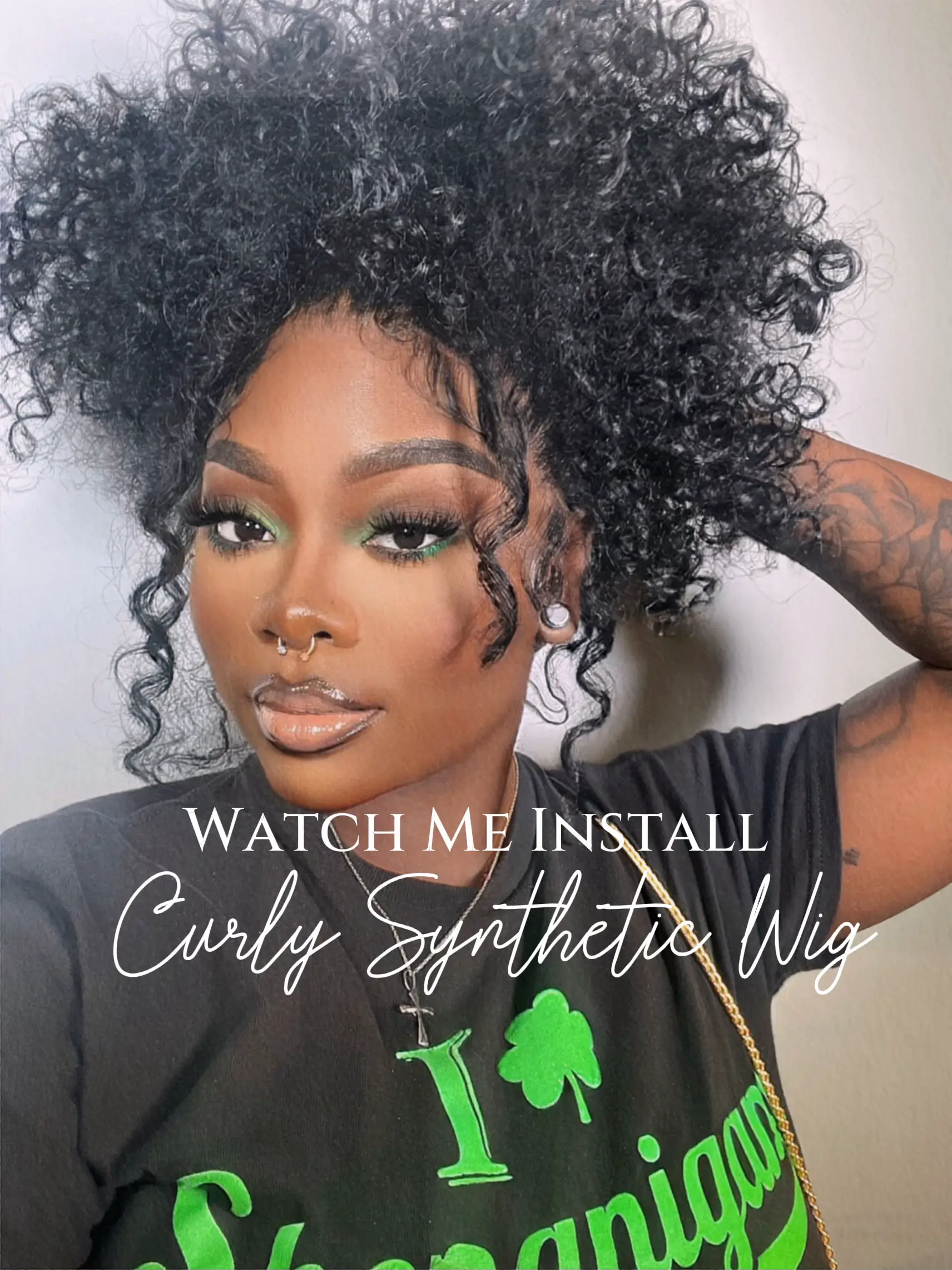 Synthetic Curly wig