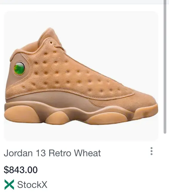 Jordan retro wheat 13 best sale