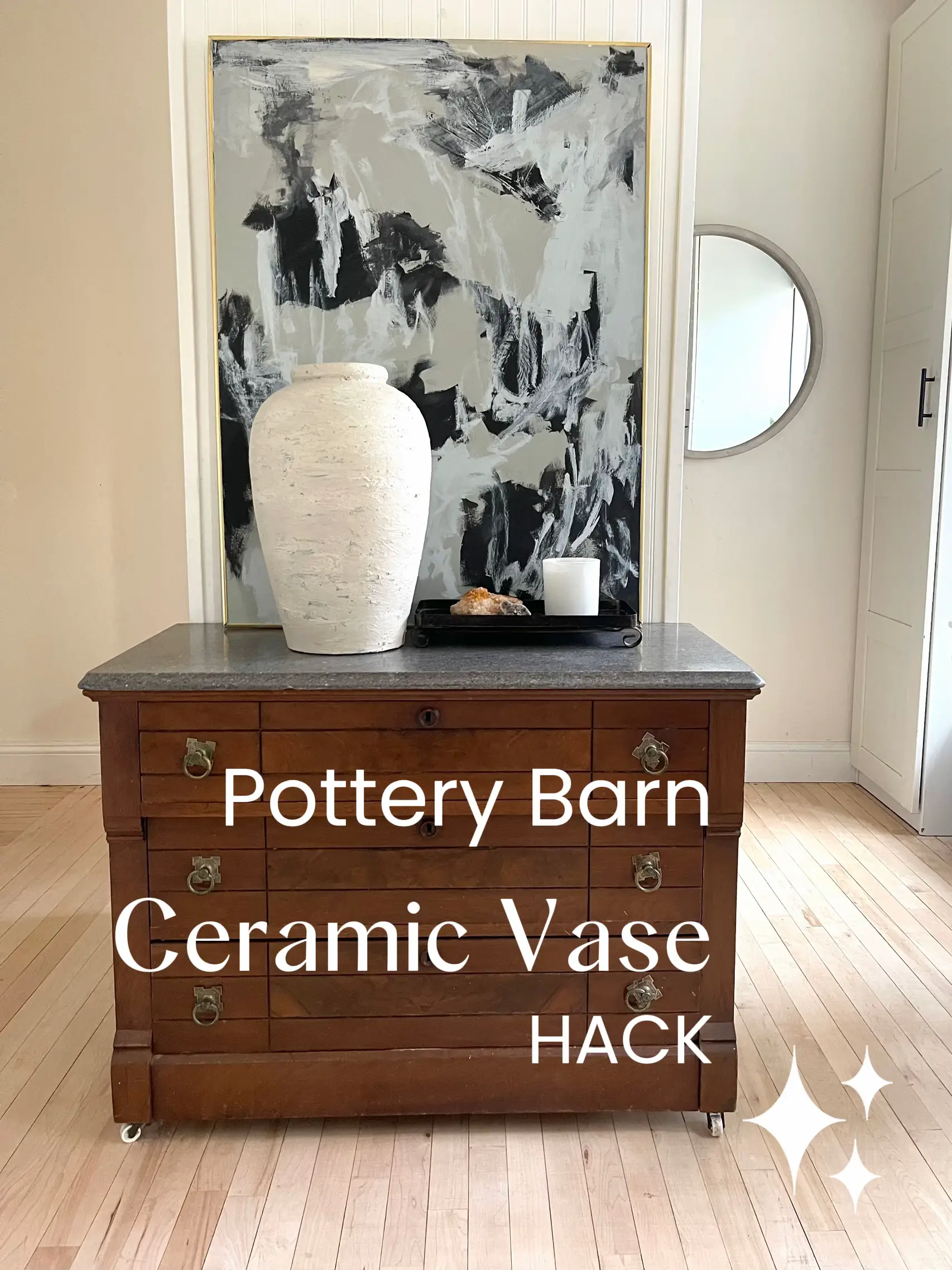 Pottery Barn Dupe with Chalk Paint Wash — prettydistressed