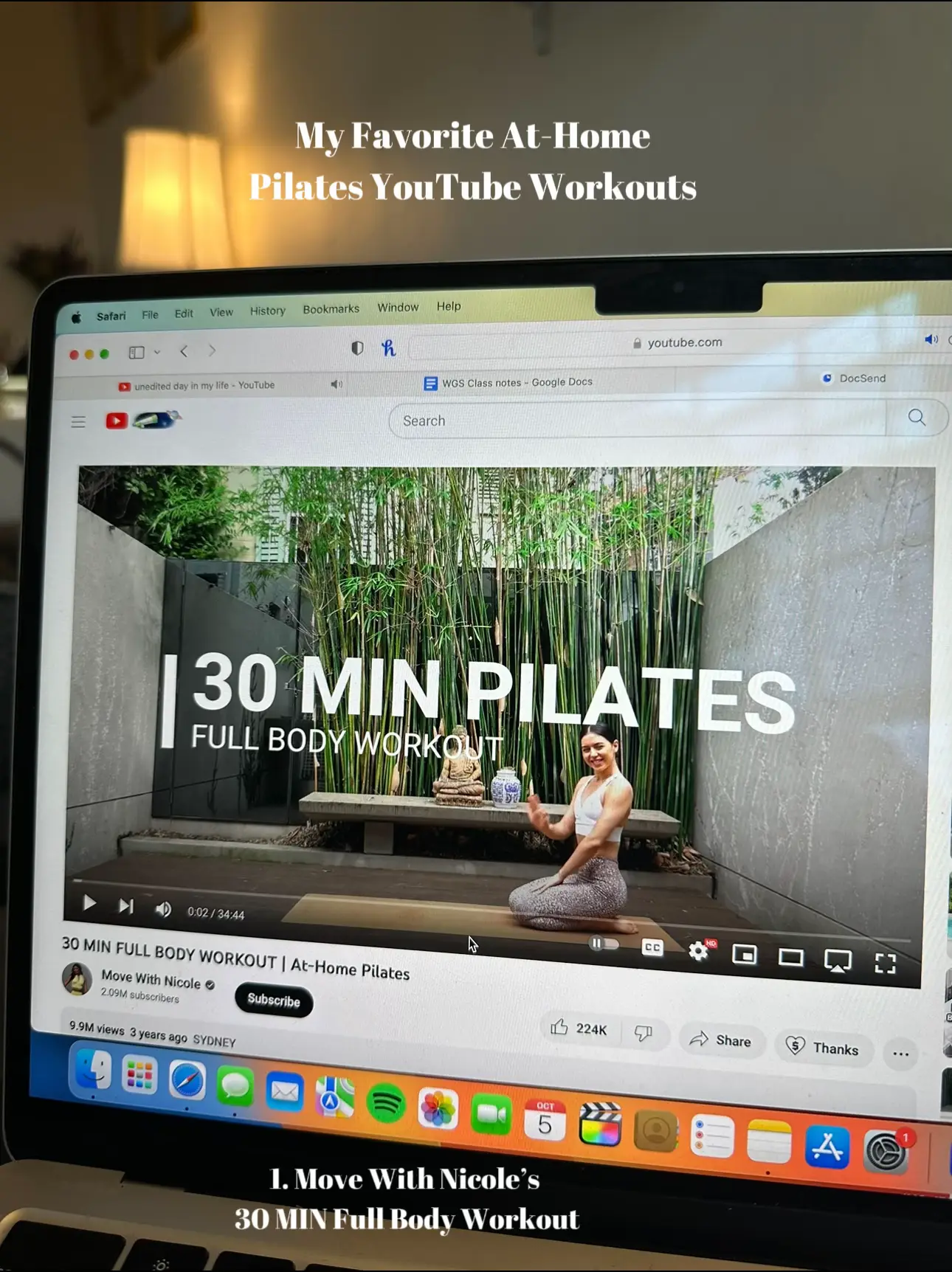30 MIN FULL BODY WORKOUT  At-Home Pilates 