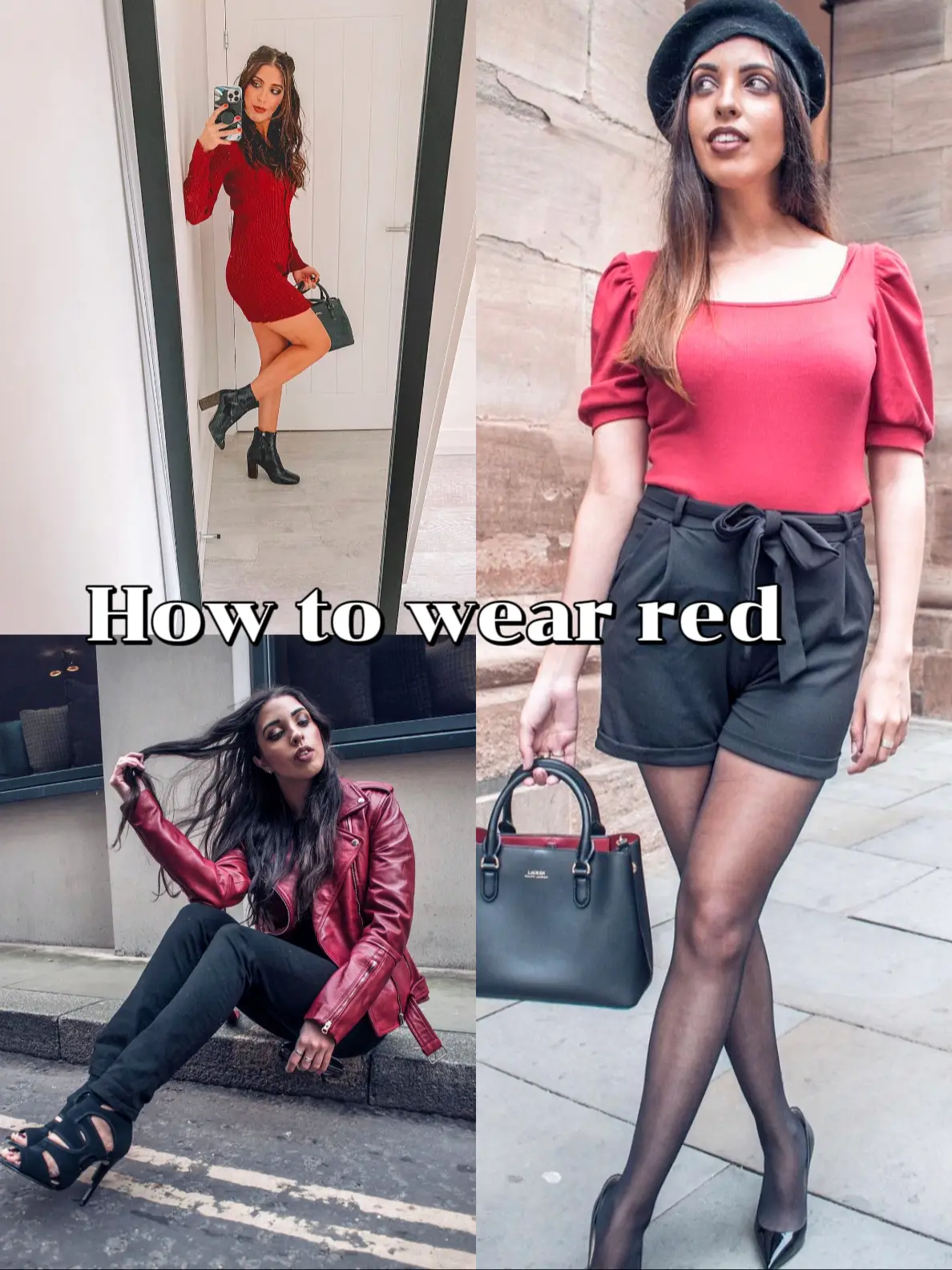 How To Wear Red
