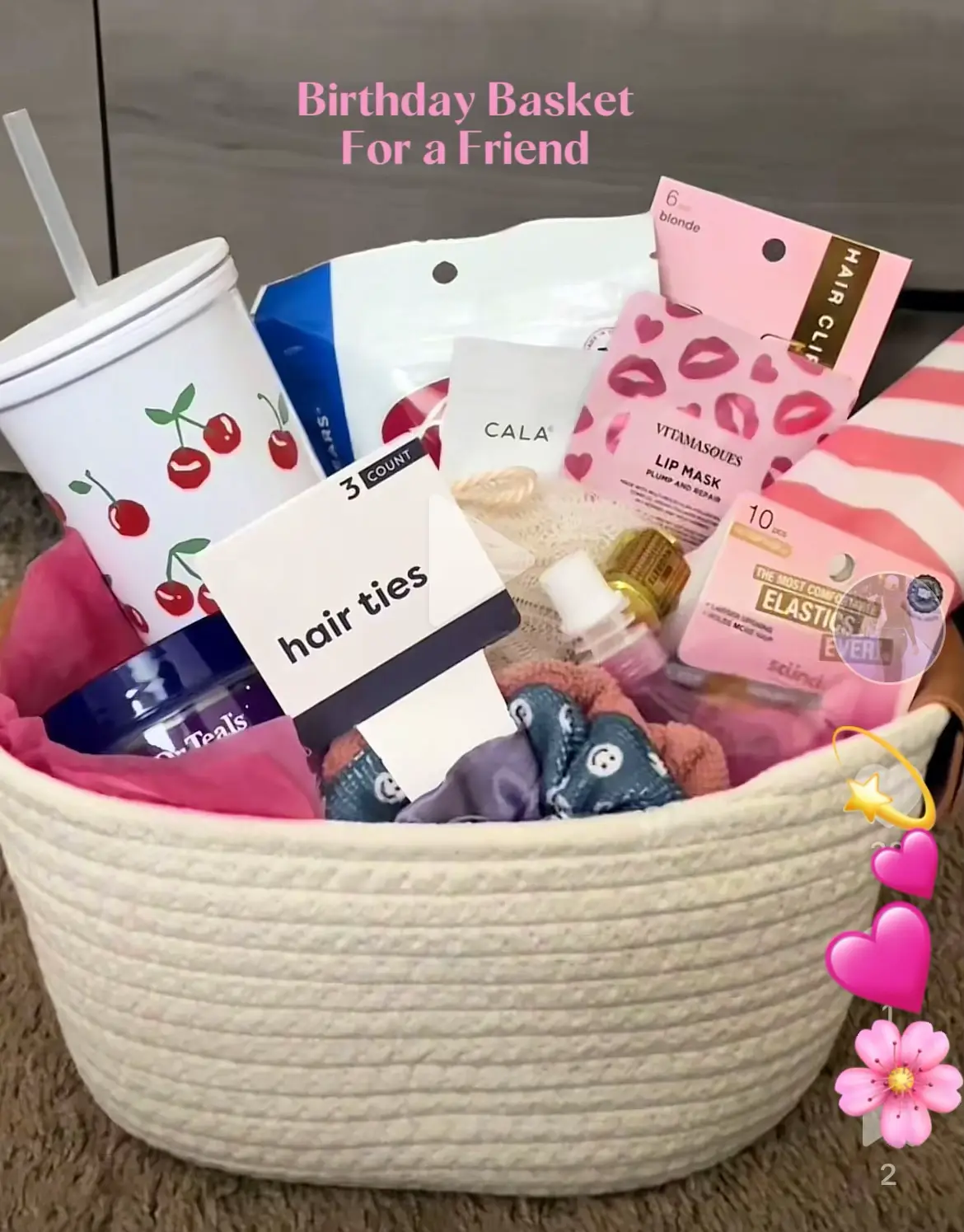 Replying to @brendarachell what I put in my besties gift basket