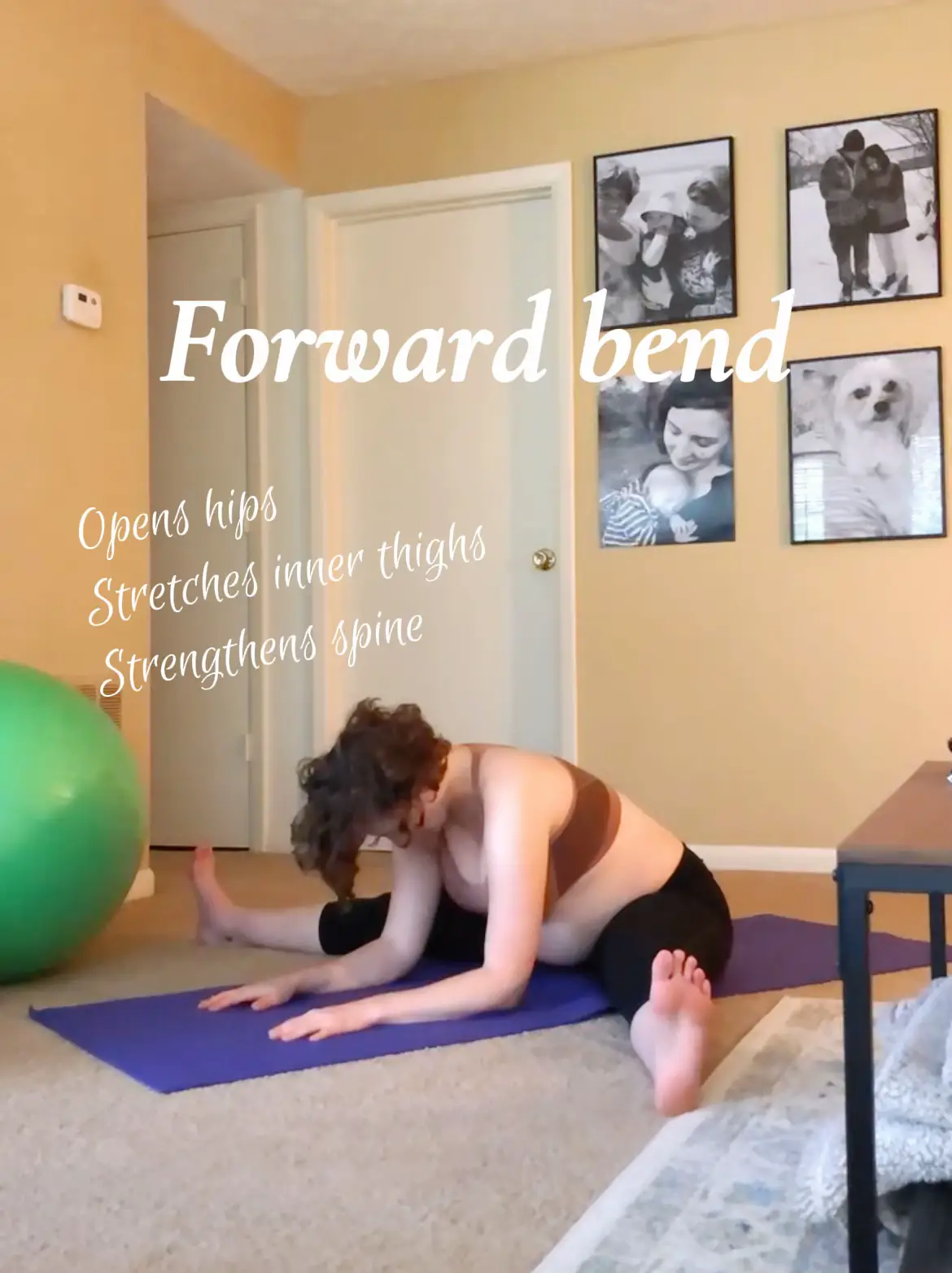 🌟 Easy and Home EXERCISES for PREGNANT WOMEN 🏡 Pilates BALL 🤰 PELVIC  FLOOR and PERINEUM at LABOR 