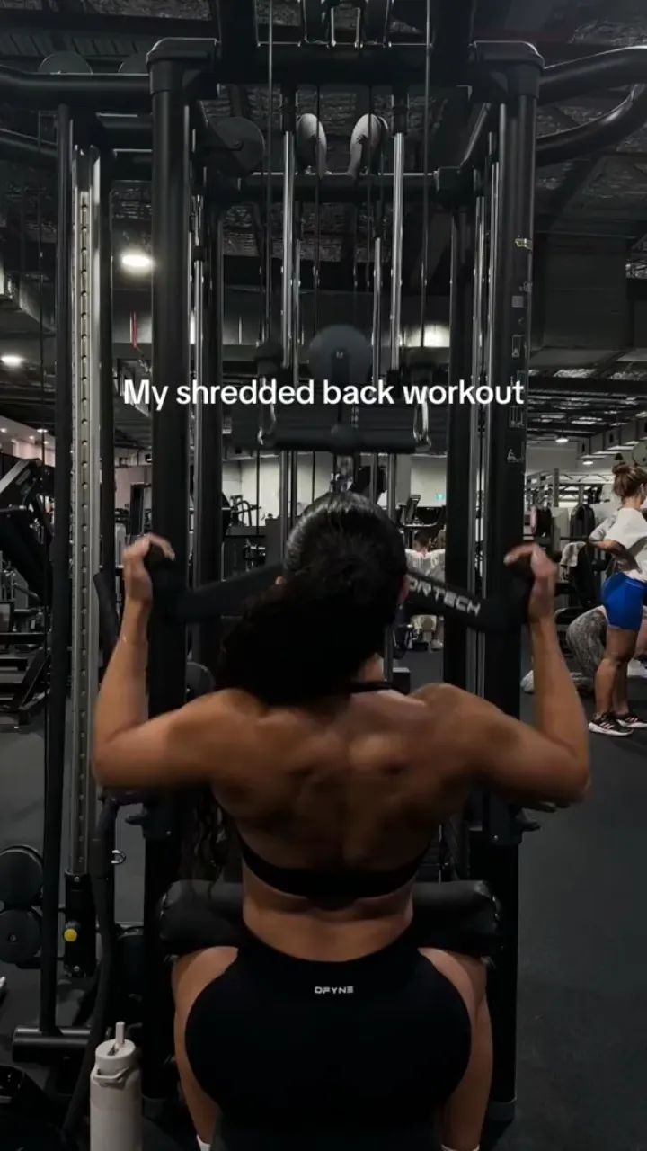 SHREDDED BACK WORKOUT 