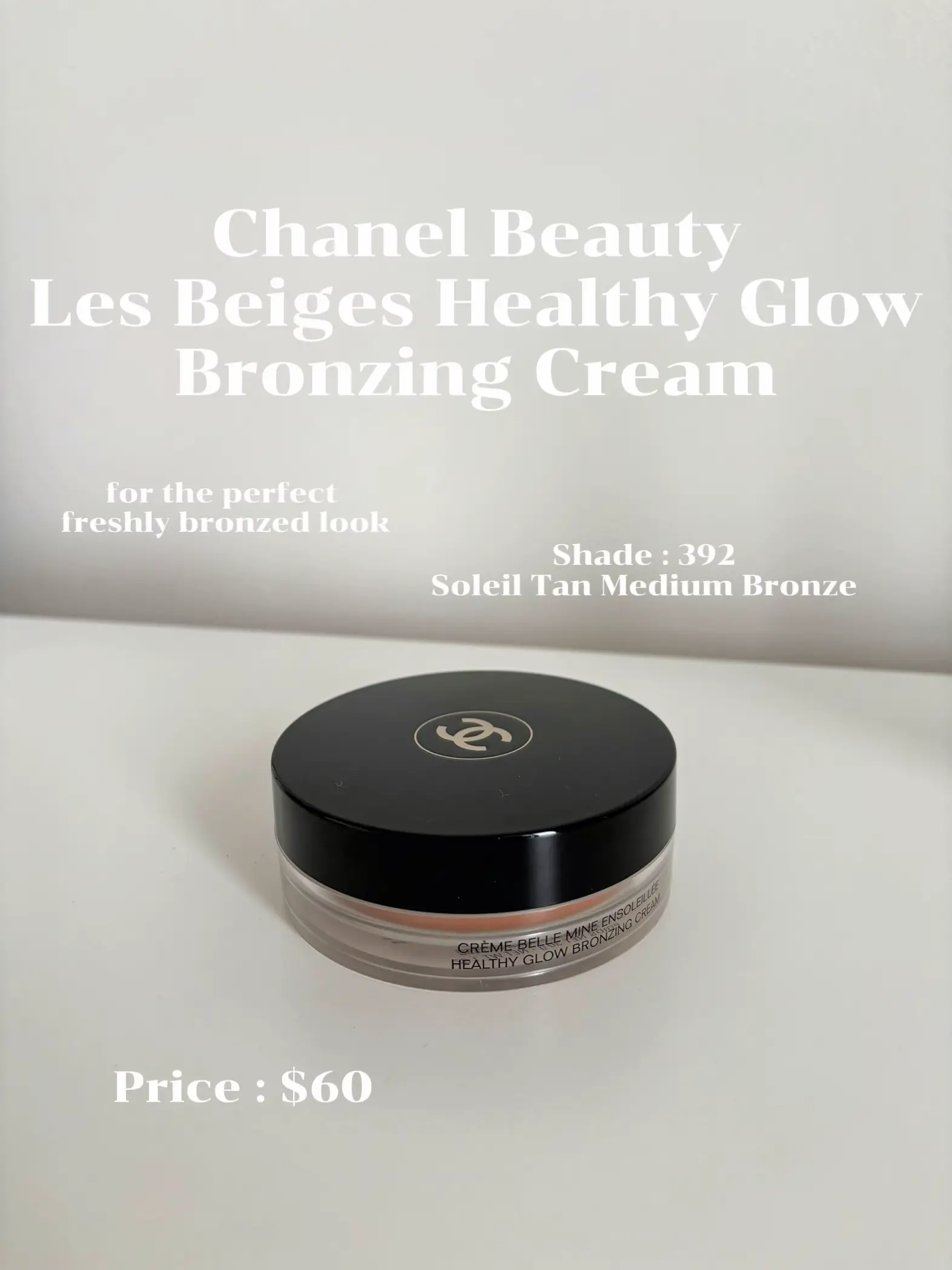 NEW! Chanel Les Beiges Healthy Glow Cream Bronzer 392 Medium
