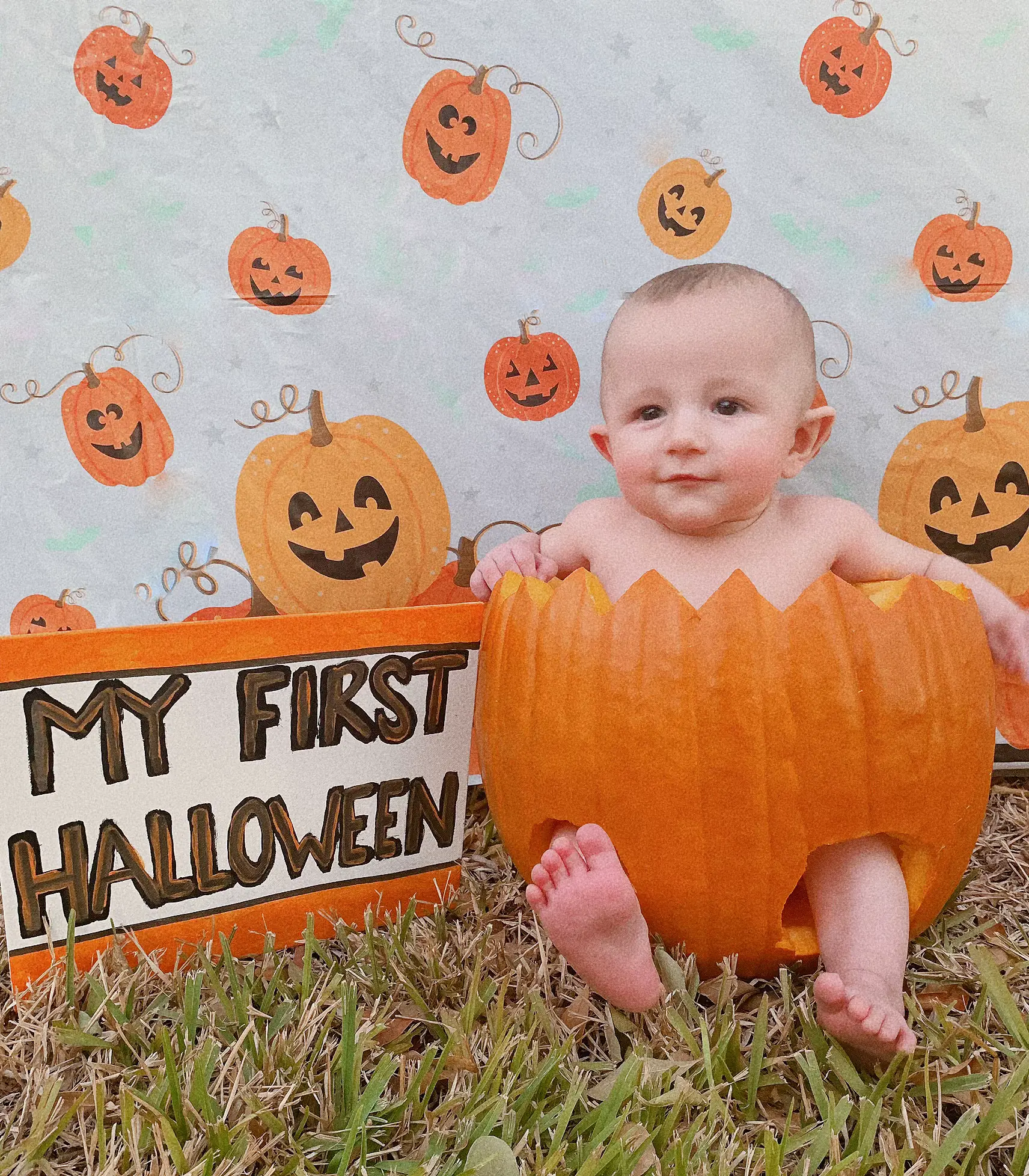 Baby's first halloween discount