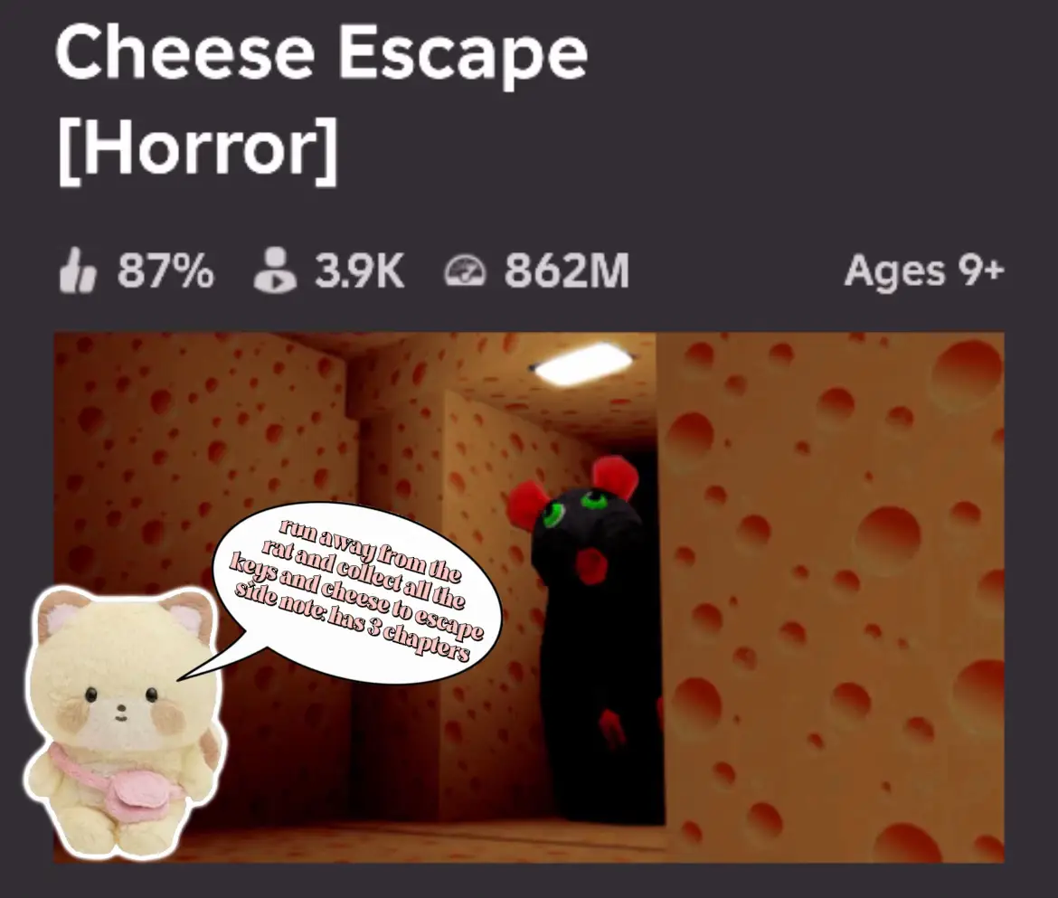 Cheese Escape Map - Lemon8 Search